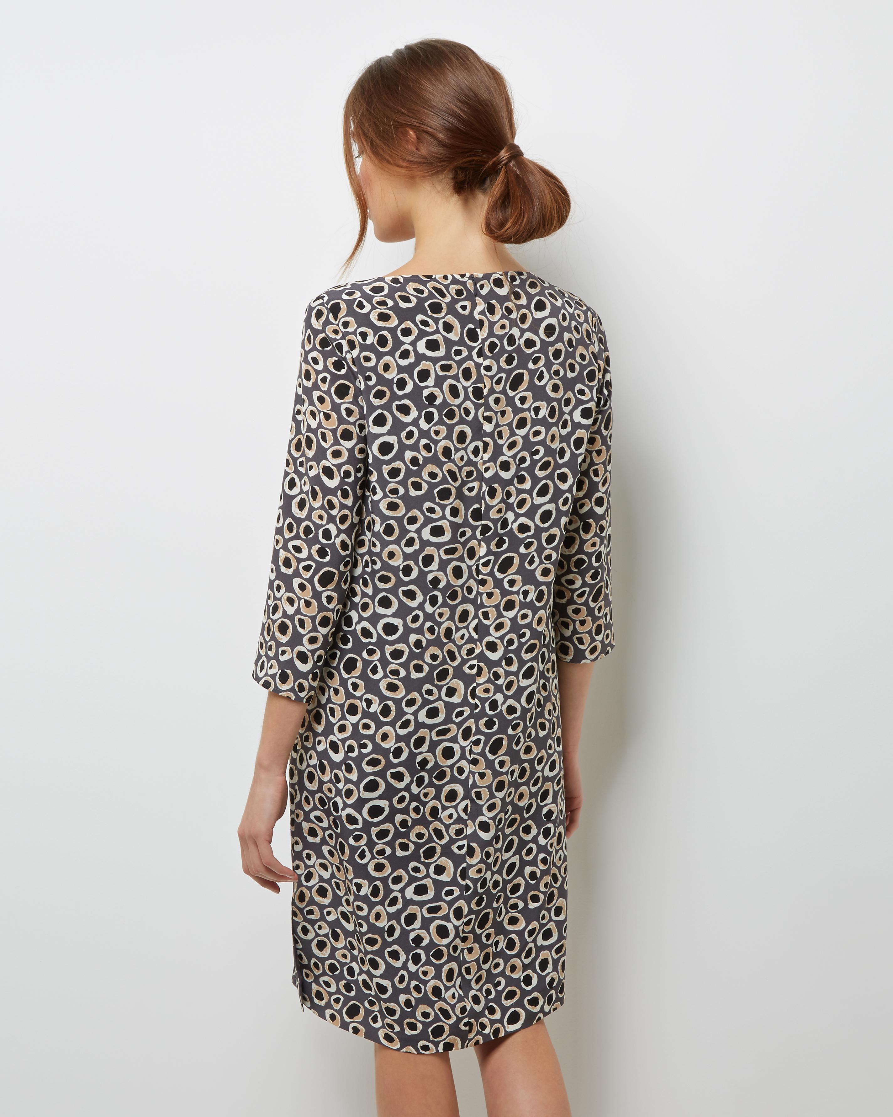 jaeger animal print dress