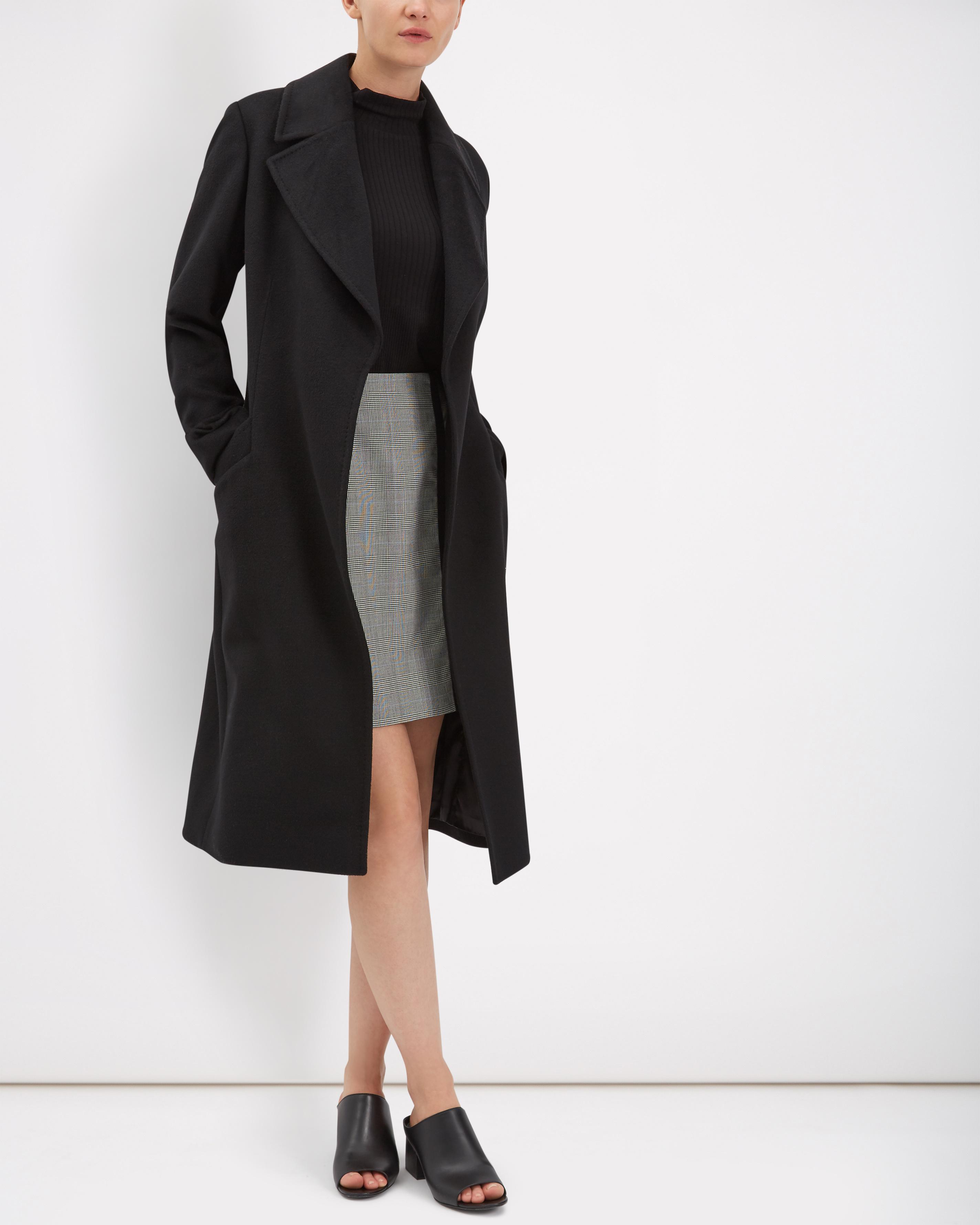 jaeger classic wool wrap coat