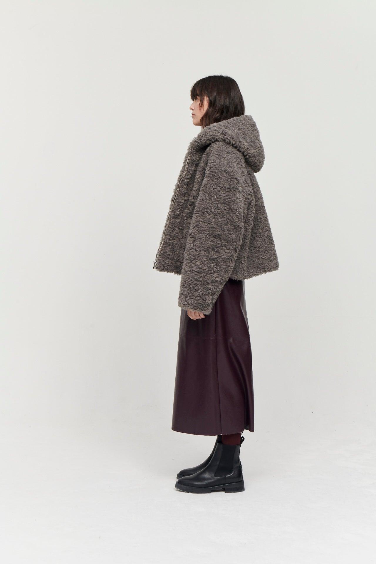 Jakke Daphne Coat in Gray | Lyst