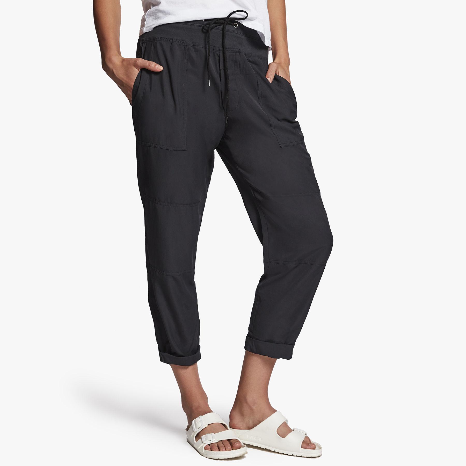 James Perse Lightweight Technical Cargo Pant in Carbon (Black) - Lyst