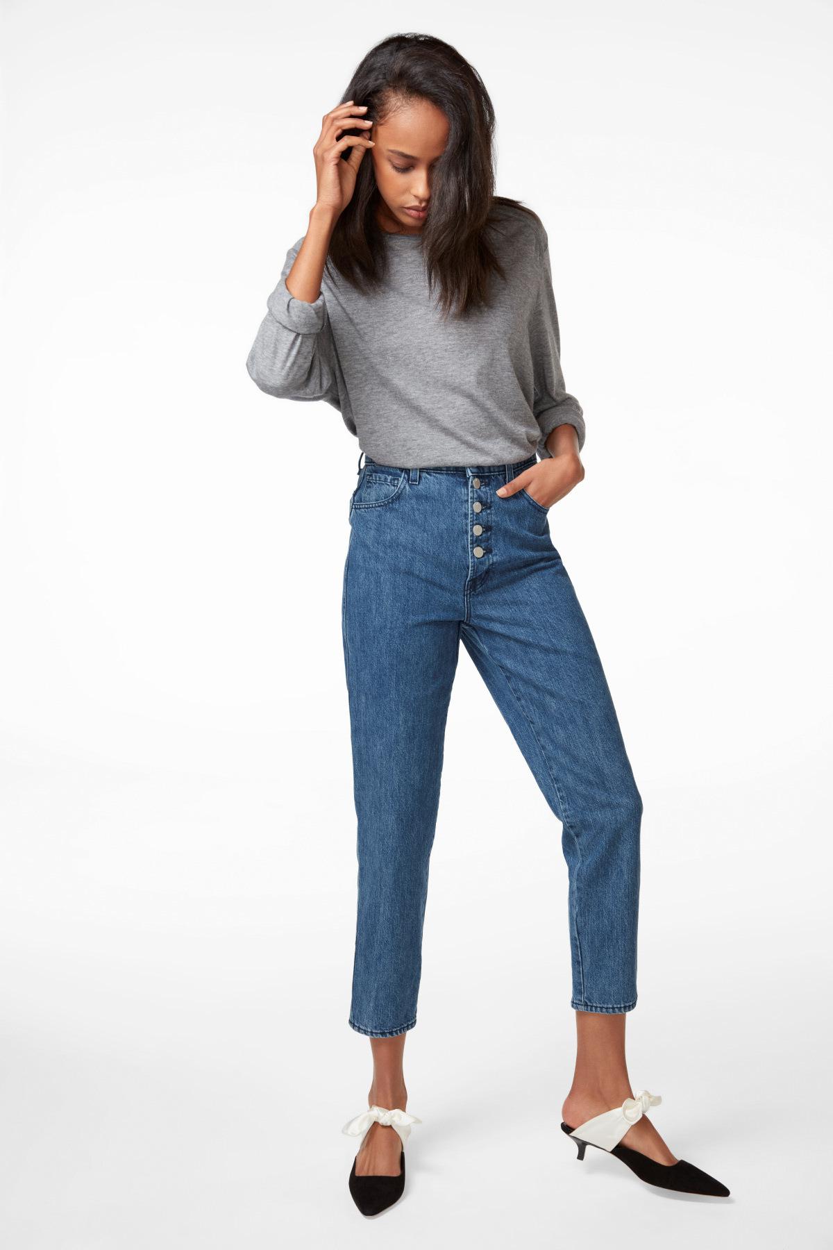 j brand heather button fly jeans