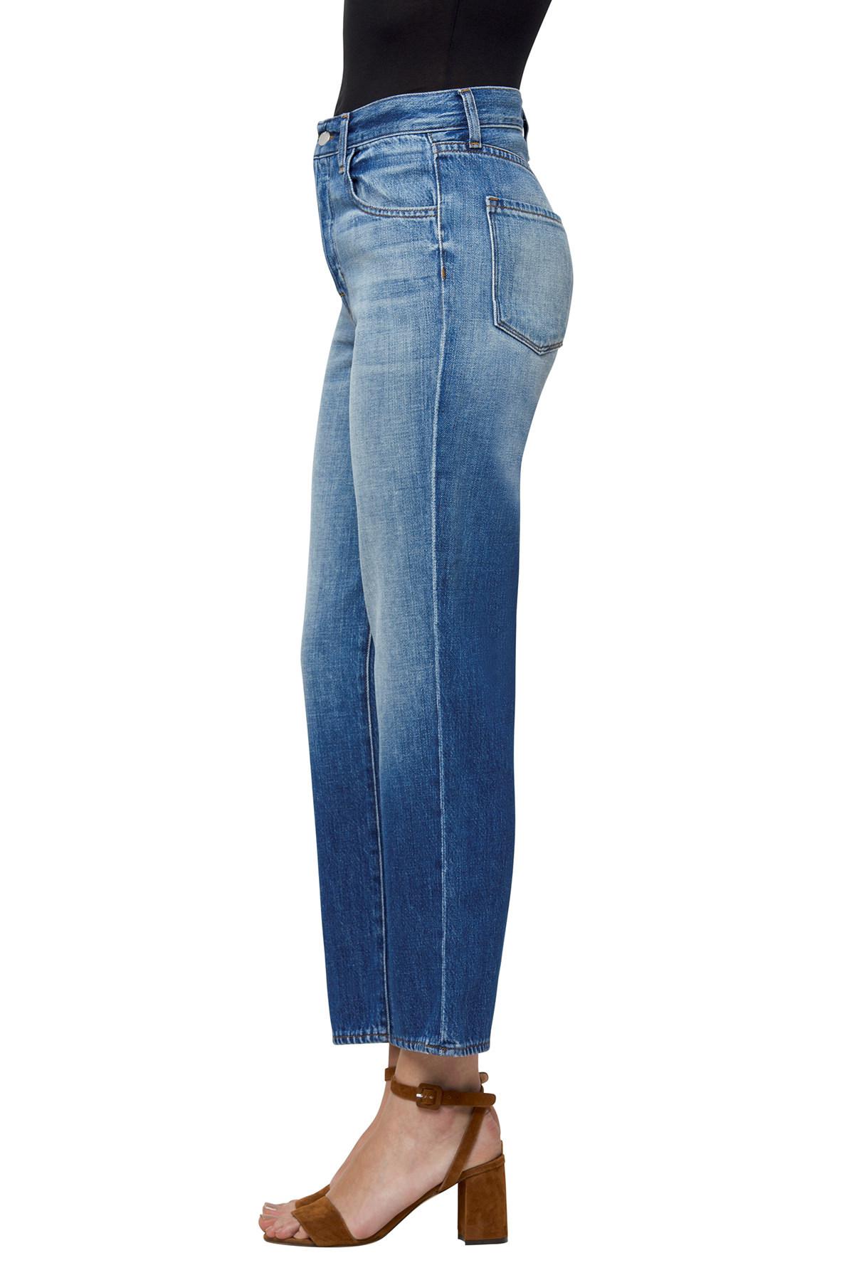 j brand wynne high rise crop
