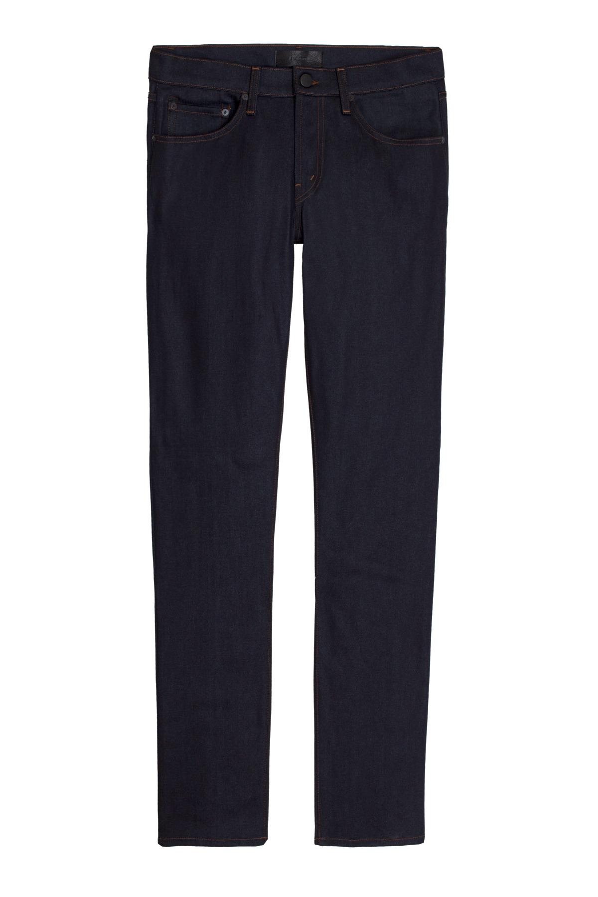 J Brand Mick Skinny Fit In Raw Stretch in Black for Men Lyst