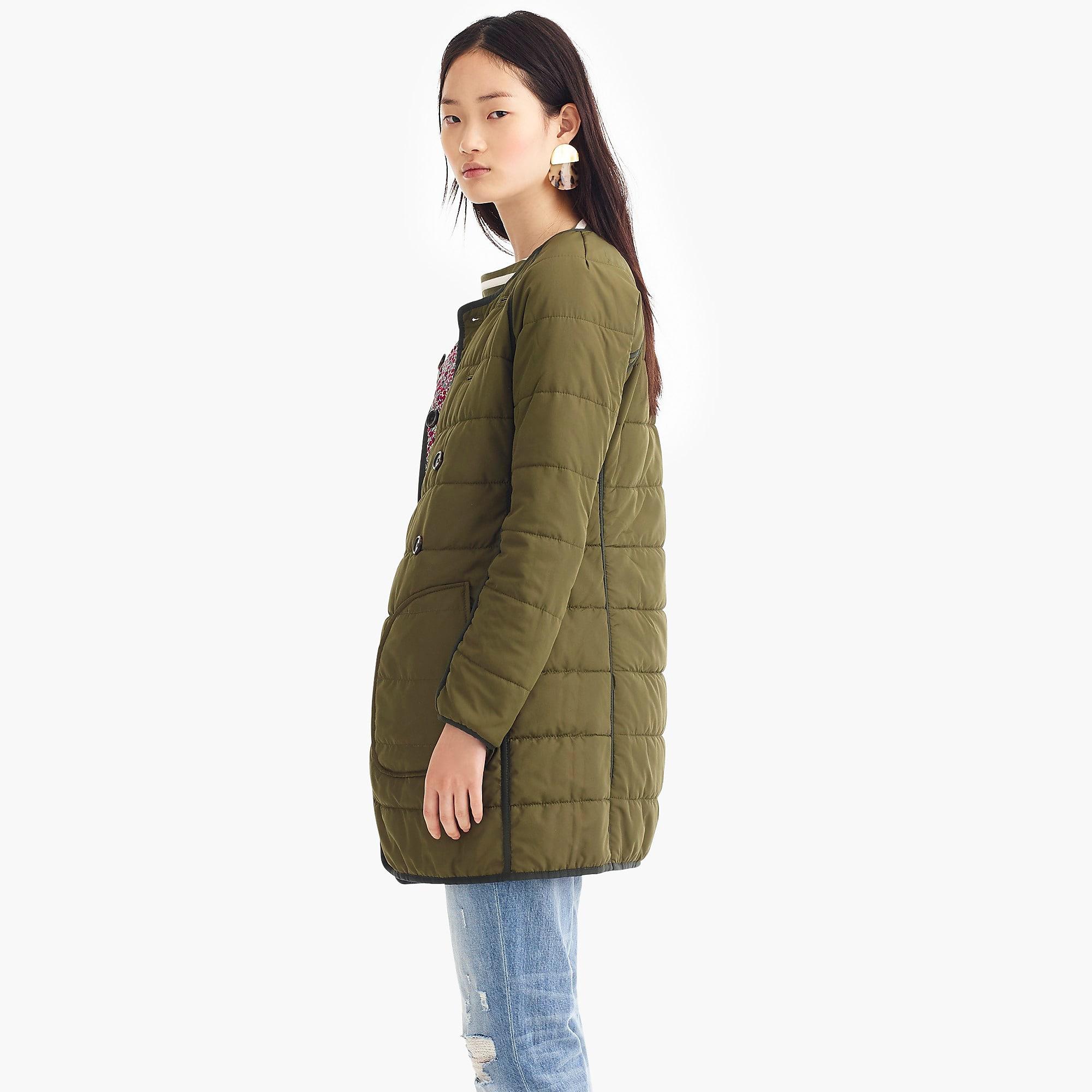 j crew reversible puffer jacket