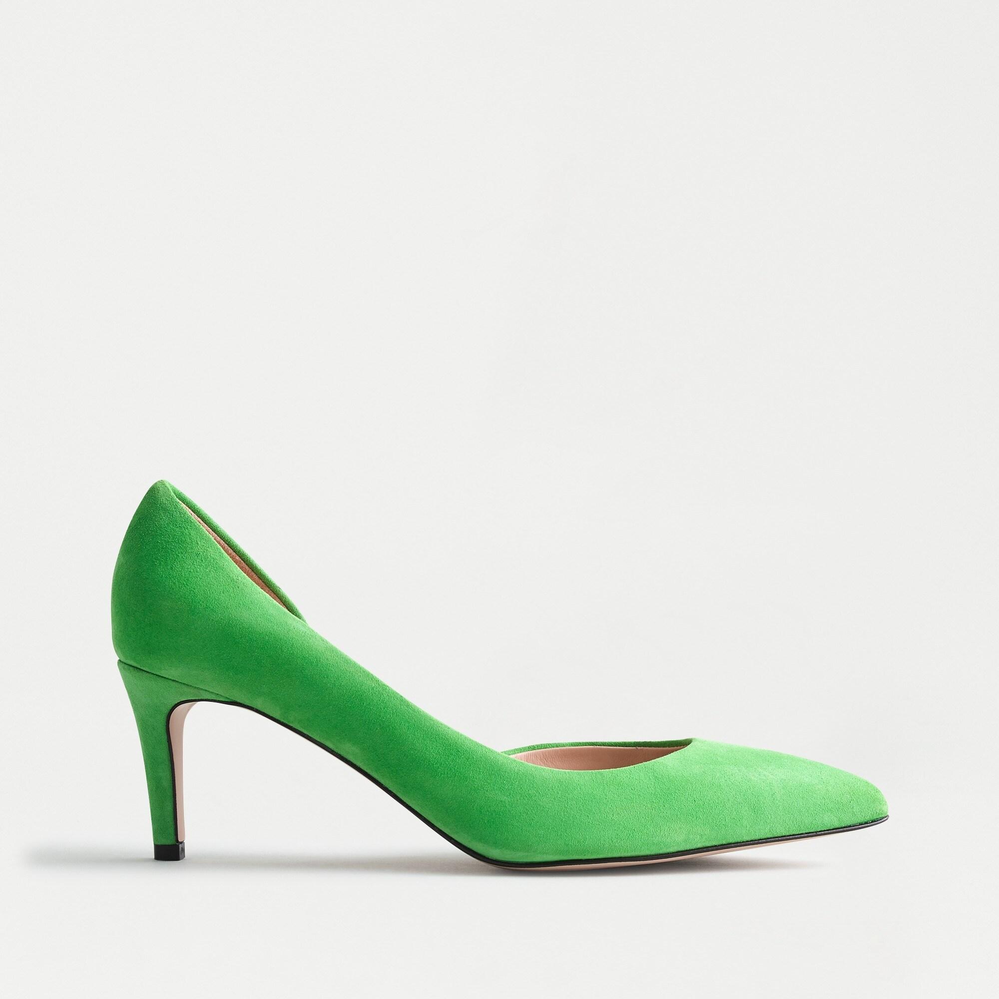 j crew lucie suede pumps