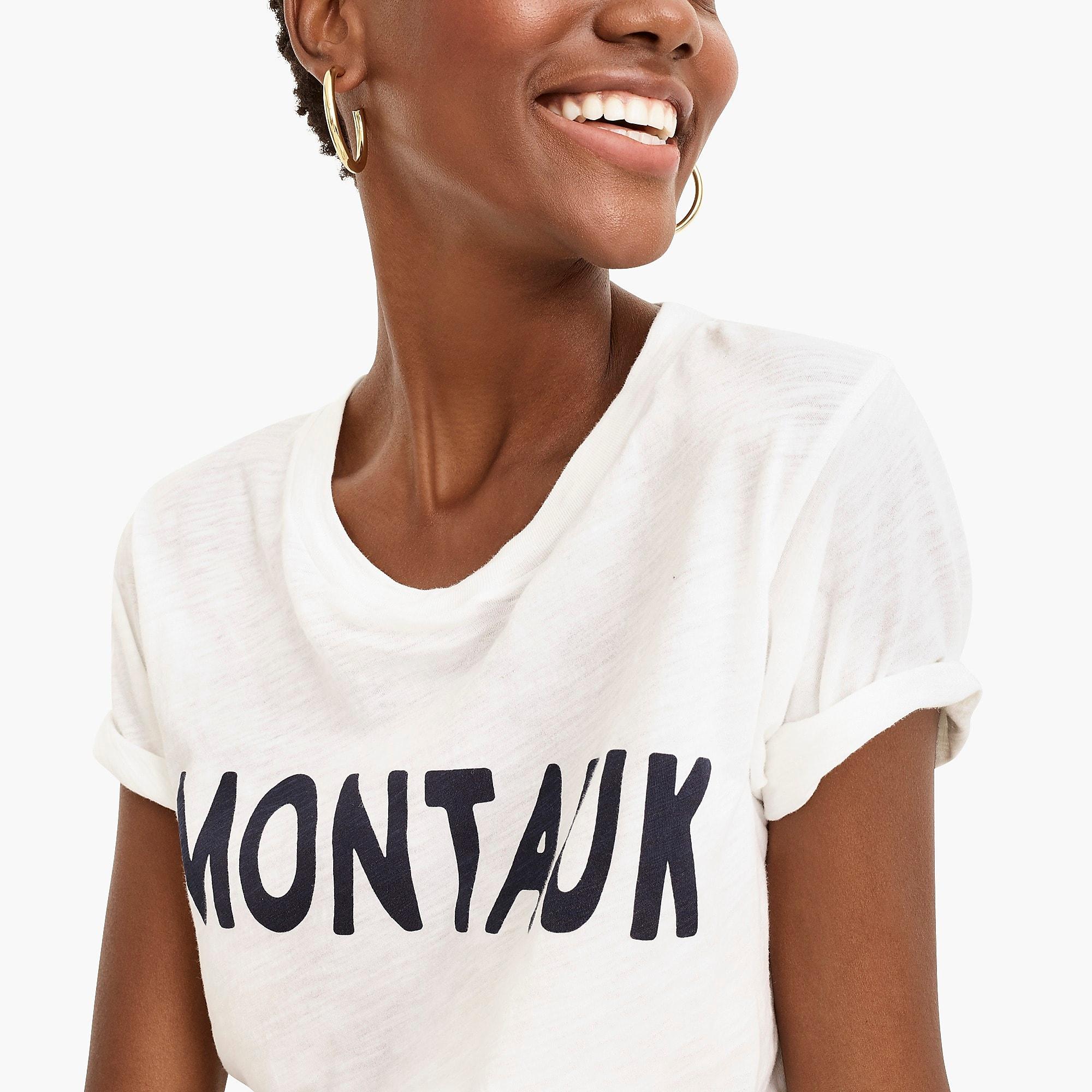 J.Crew Montauk T Shirt in White Lyst