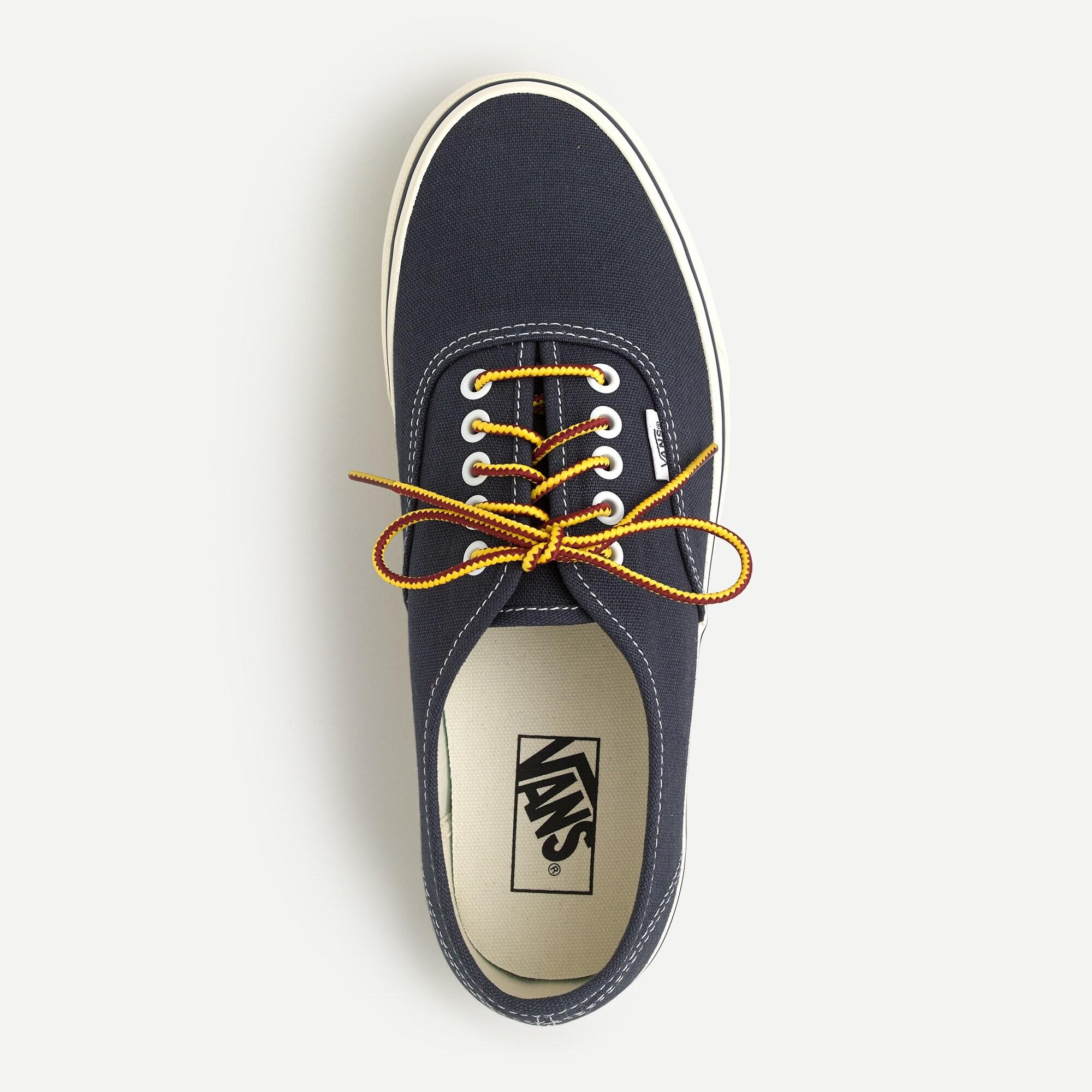 Vans ® For J.crew Washed Canvas Authentic Sneakers in Dark Navy (Blue) -  Lyst
