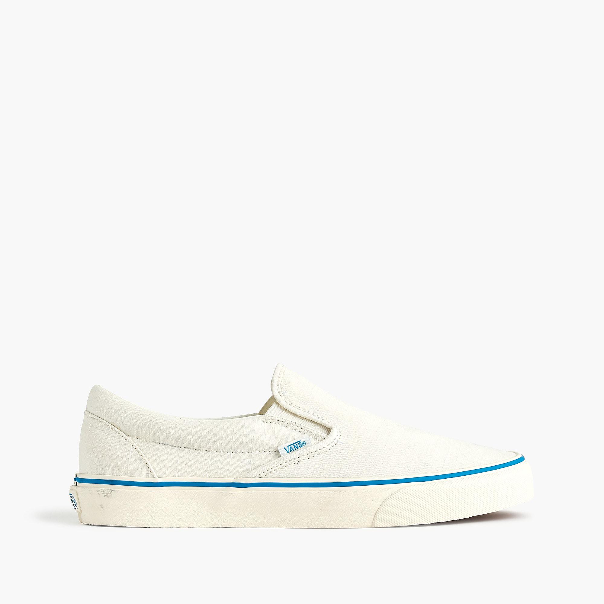 j crew vans slip on