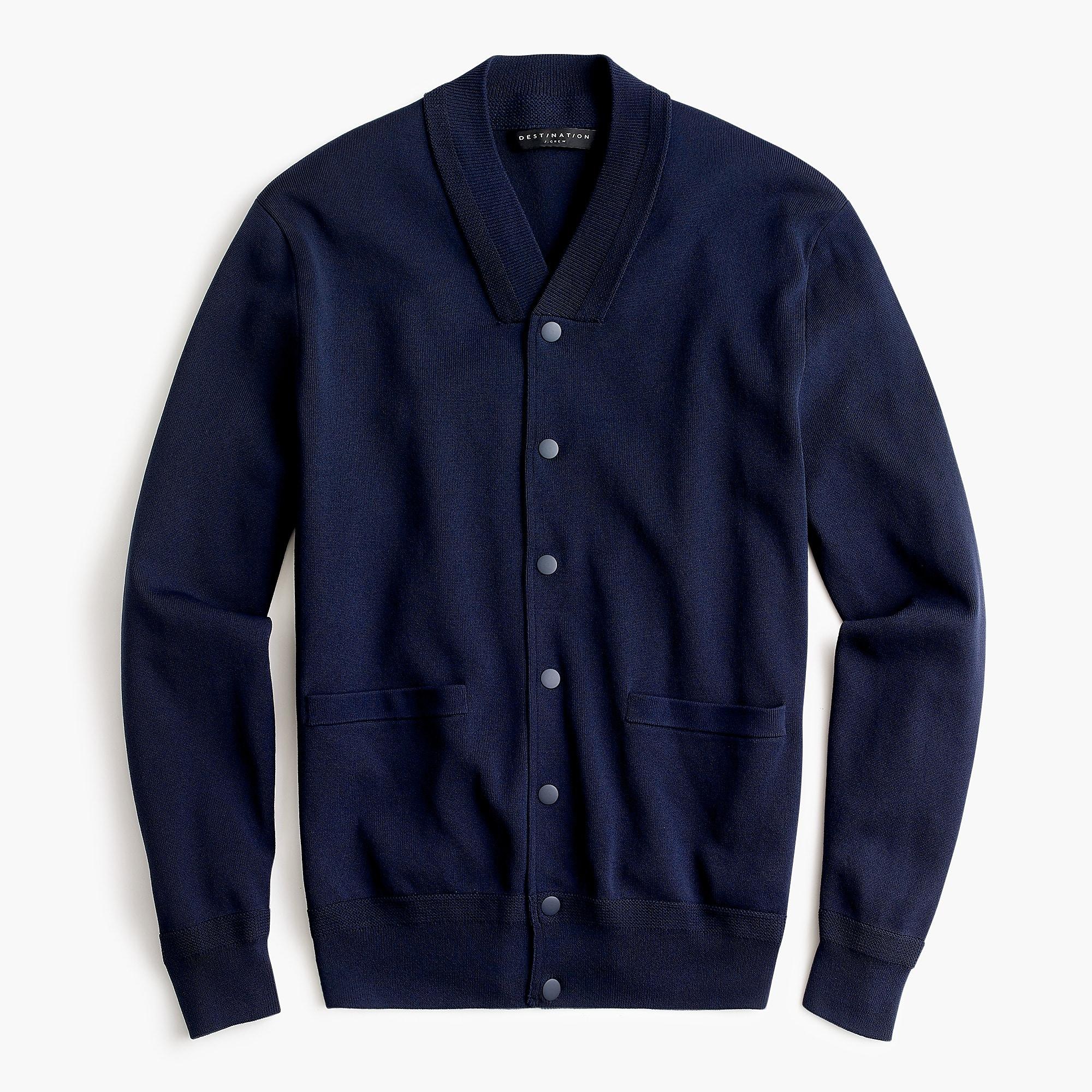 bomber cardigan