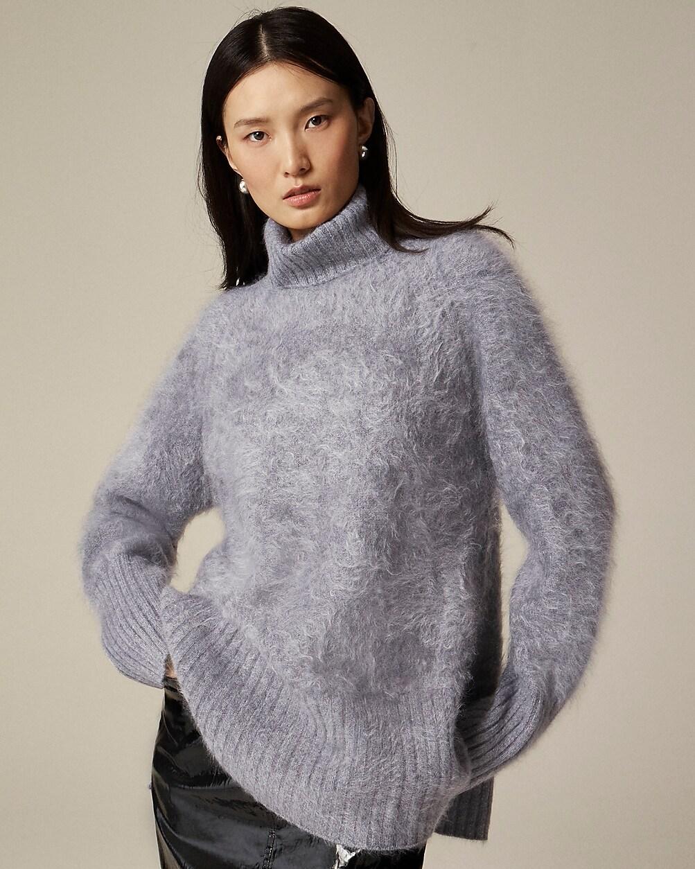 J.Crew Spring Street Brushed Cashmere Turtleneck Sweater in J.Crew Spring Street Brushed Cashmere Turtleneck Sweater in