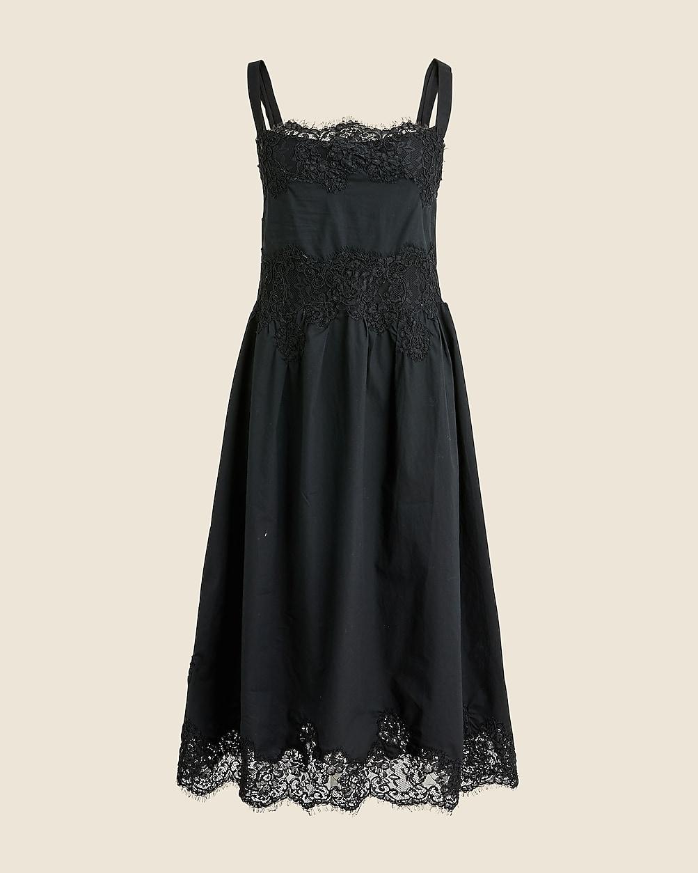 J.Crew Philomena Dress in Black