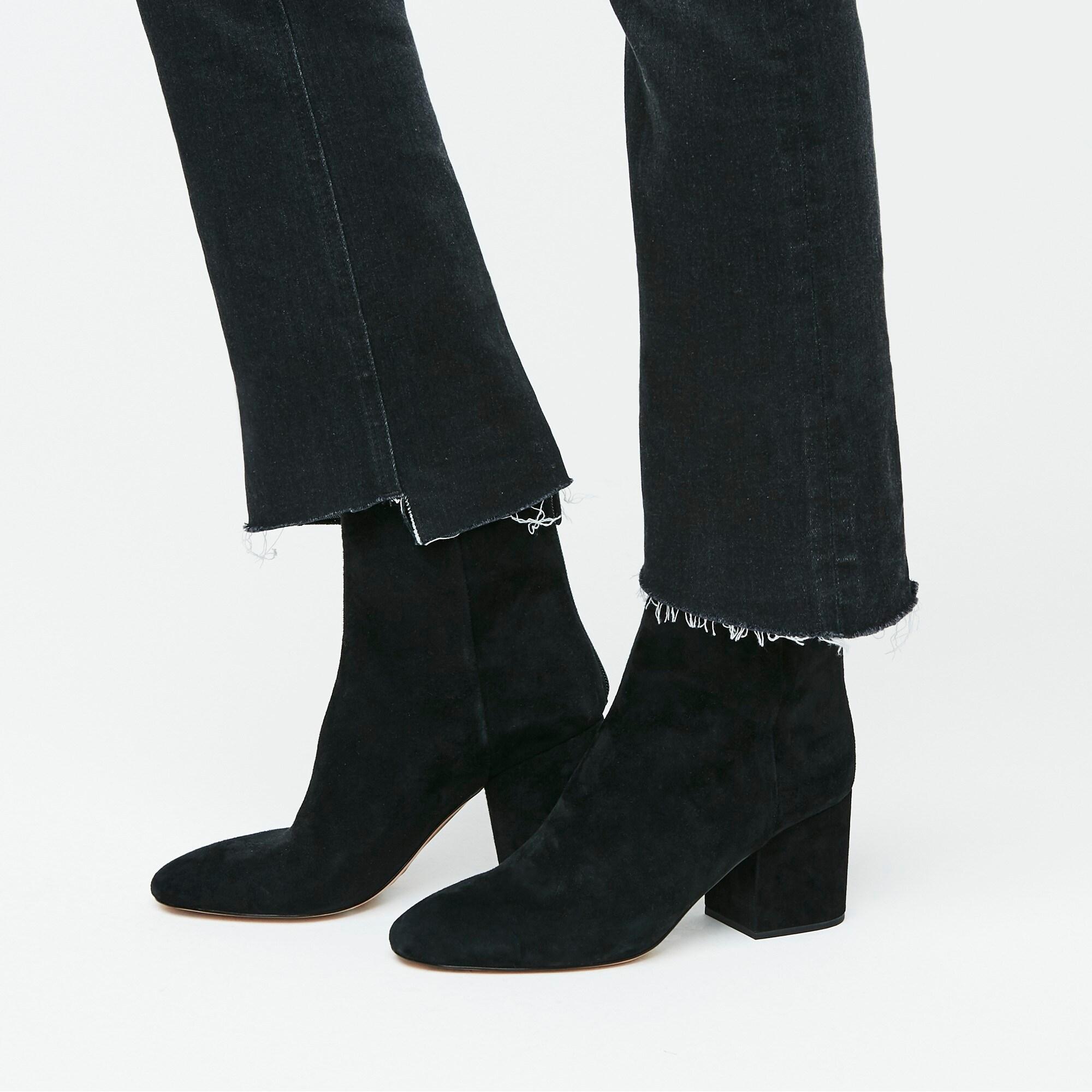 j crew black boots