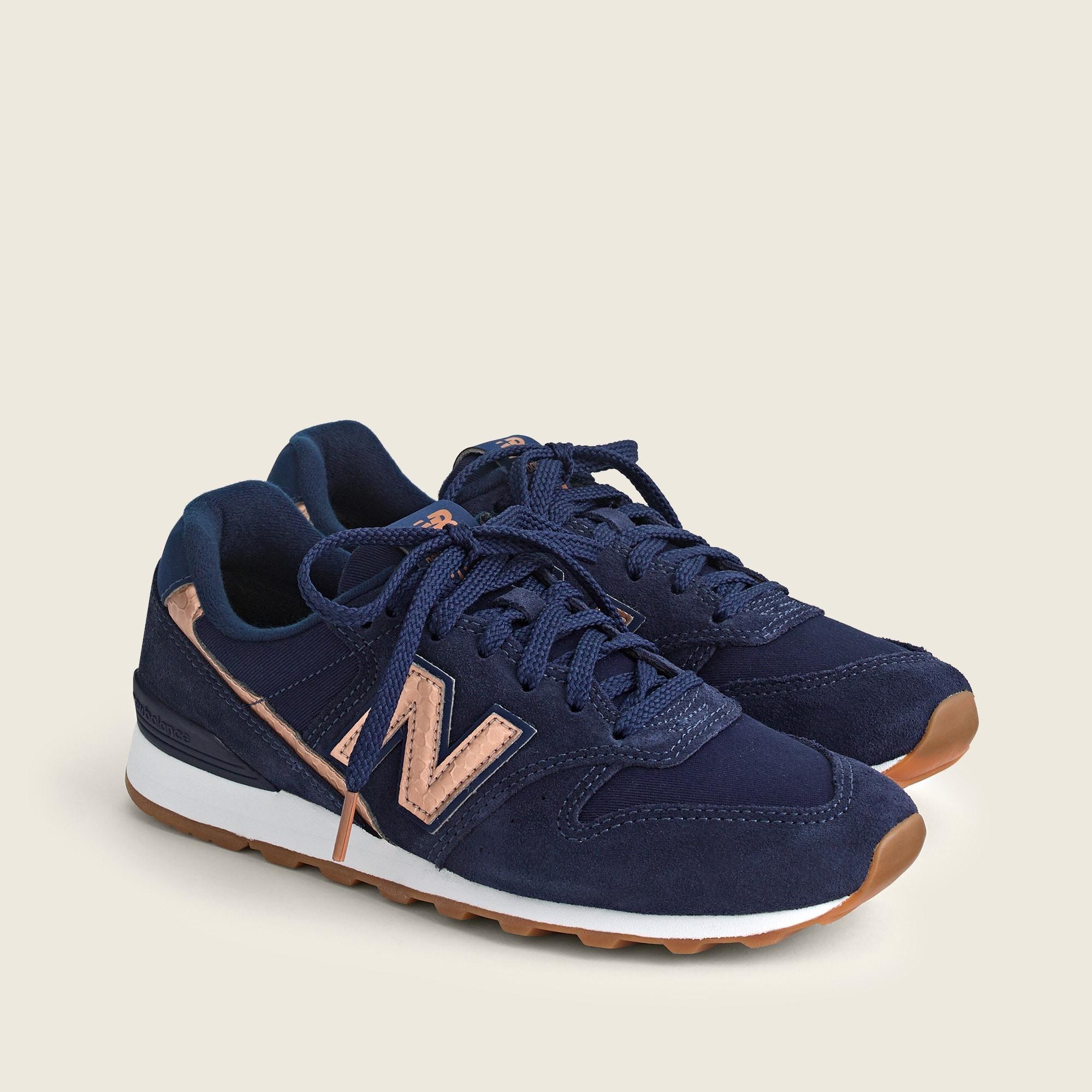 New Balance Suede ® 996 Sneakers in Navy/Copper (Blue) | Lyst