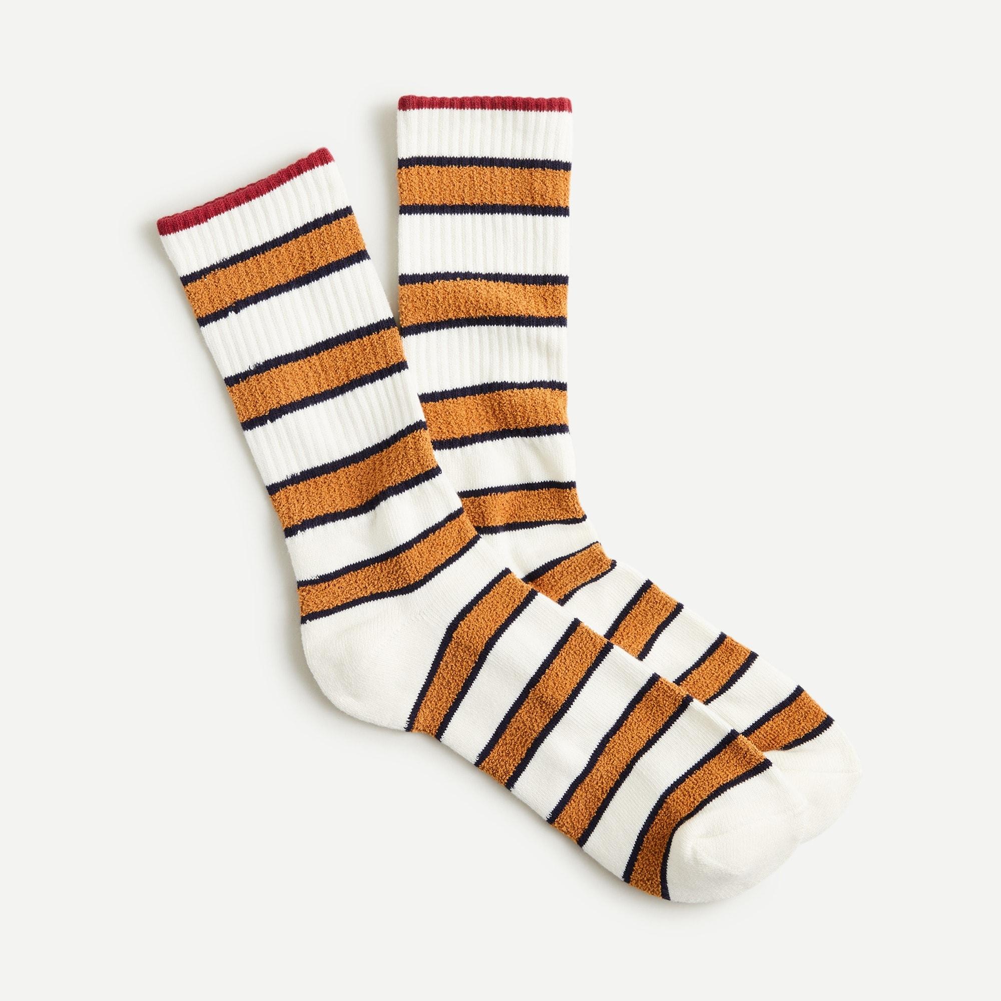 J.Crew Cotton Camp Socks In Stripe for Men Lyst