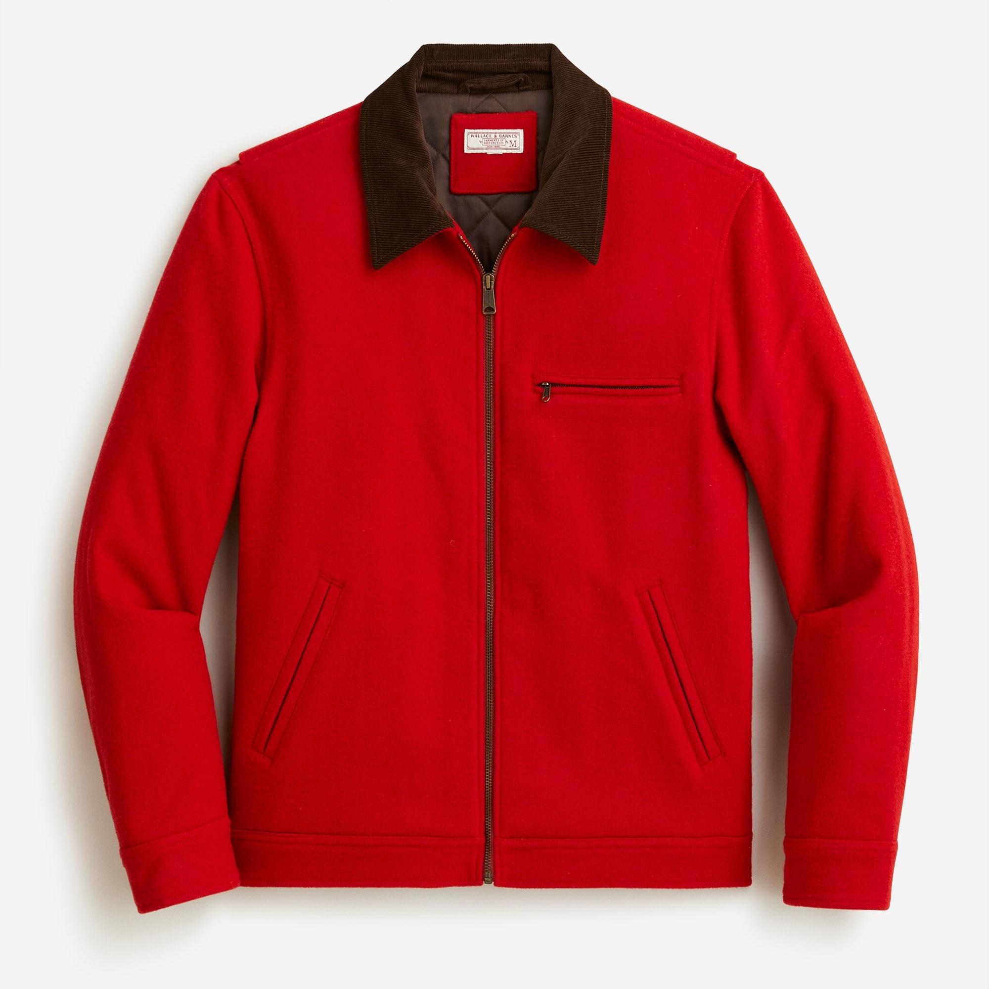 J.Crew Wallace & Barnes Wool Work Jacket With Primaloft® in Red for Men Lyst