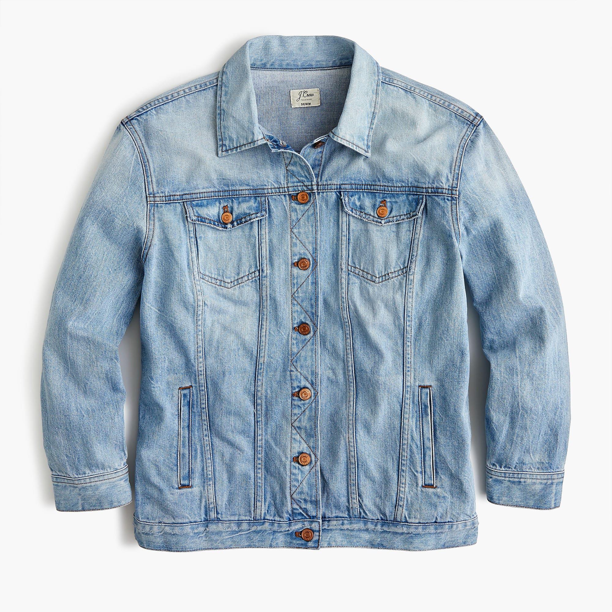 j crew petite denim jacket
