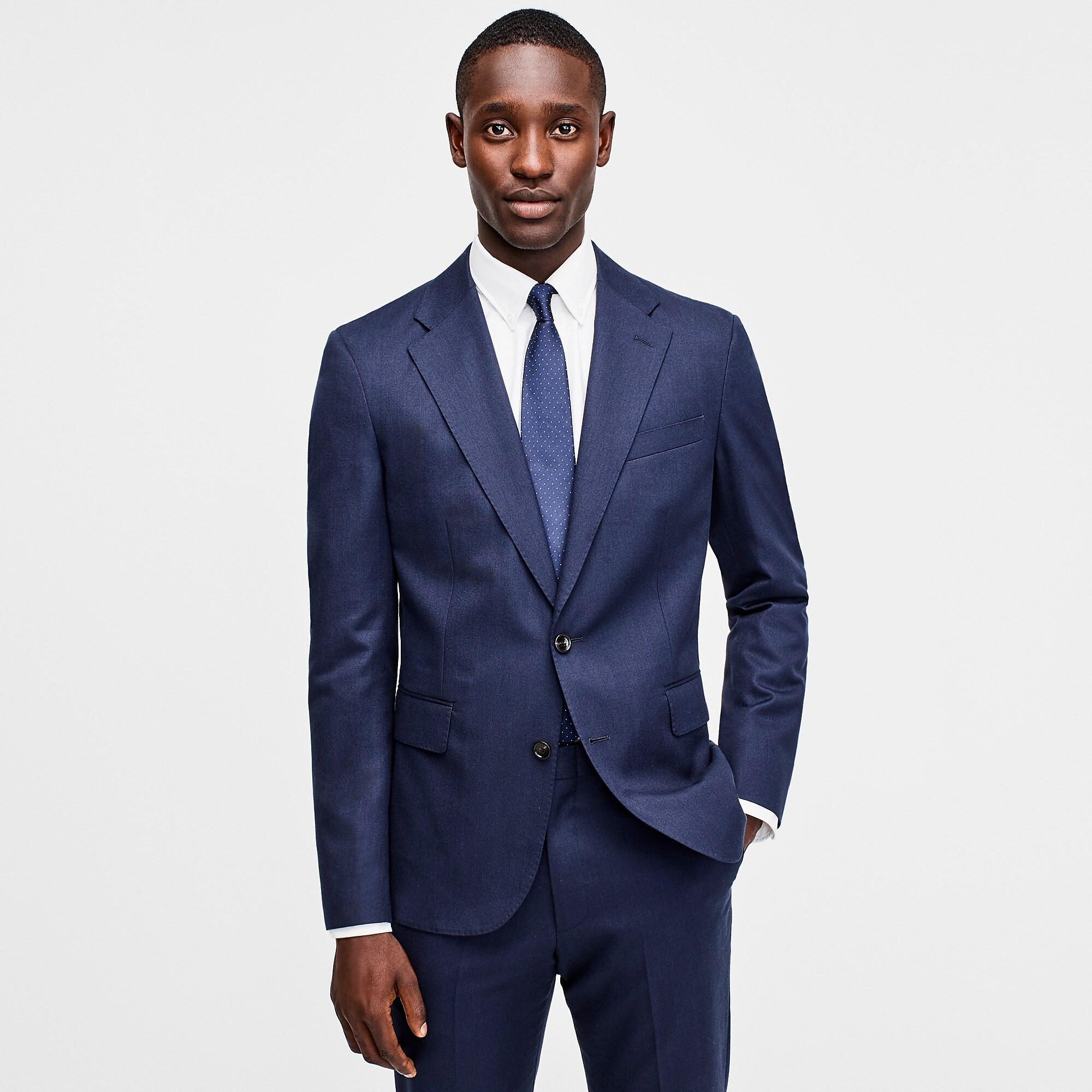 J.Crew Ludlow Classic-fit Unstructured Suit Jacket In English Wool ...