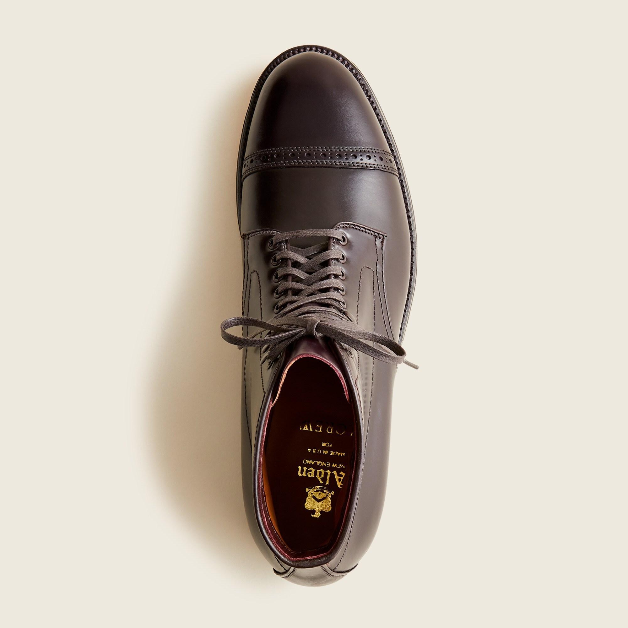 alden j crew cordovan