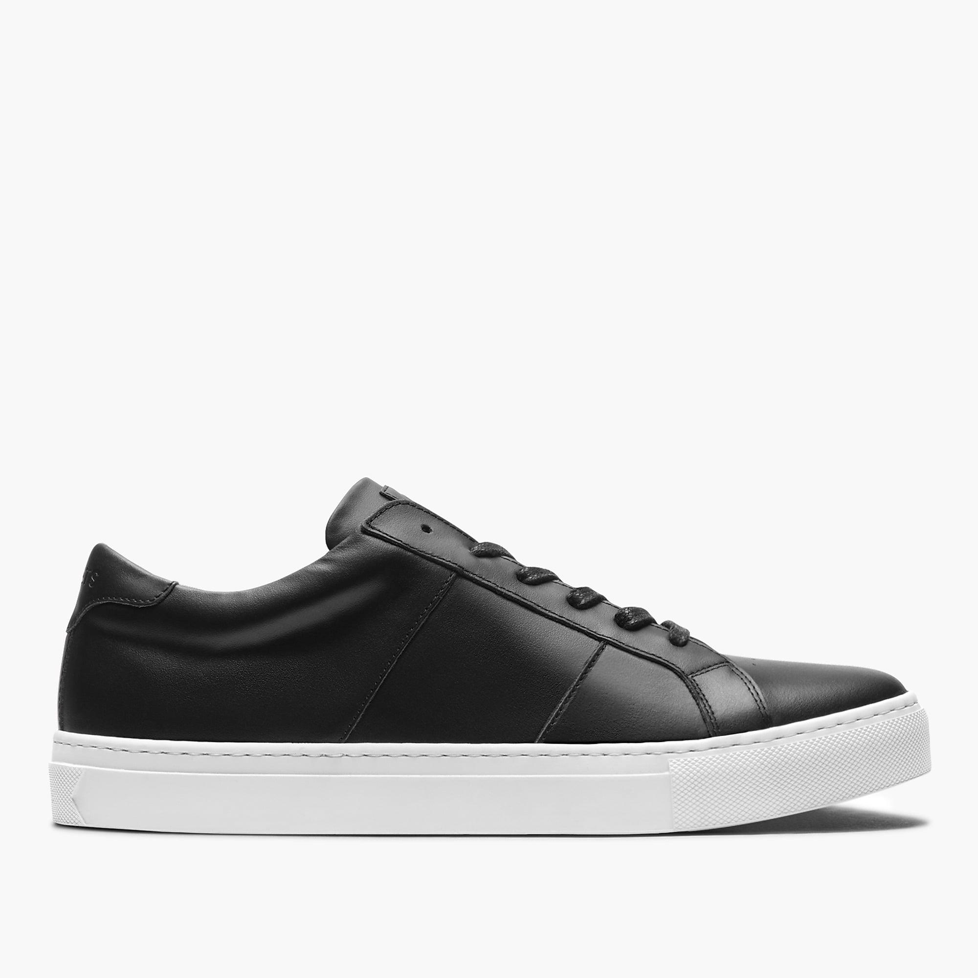 GREATS Leather Royale Sneakers In Black With Contrast Sole for Men - Lyst