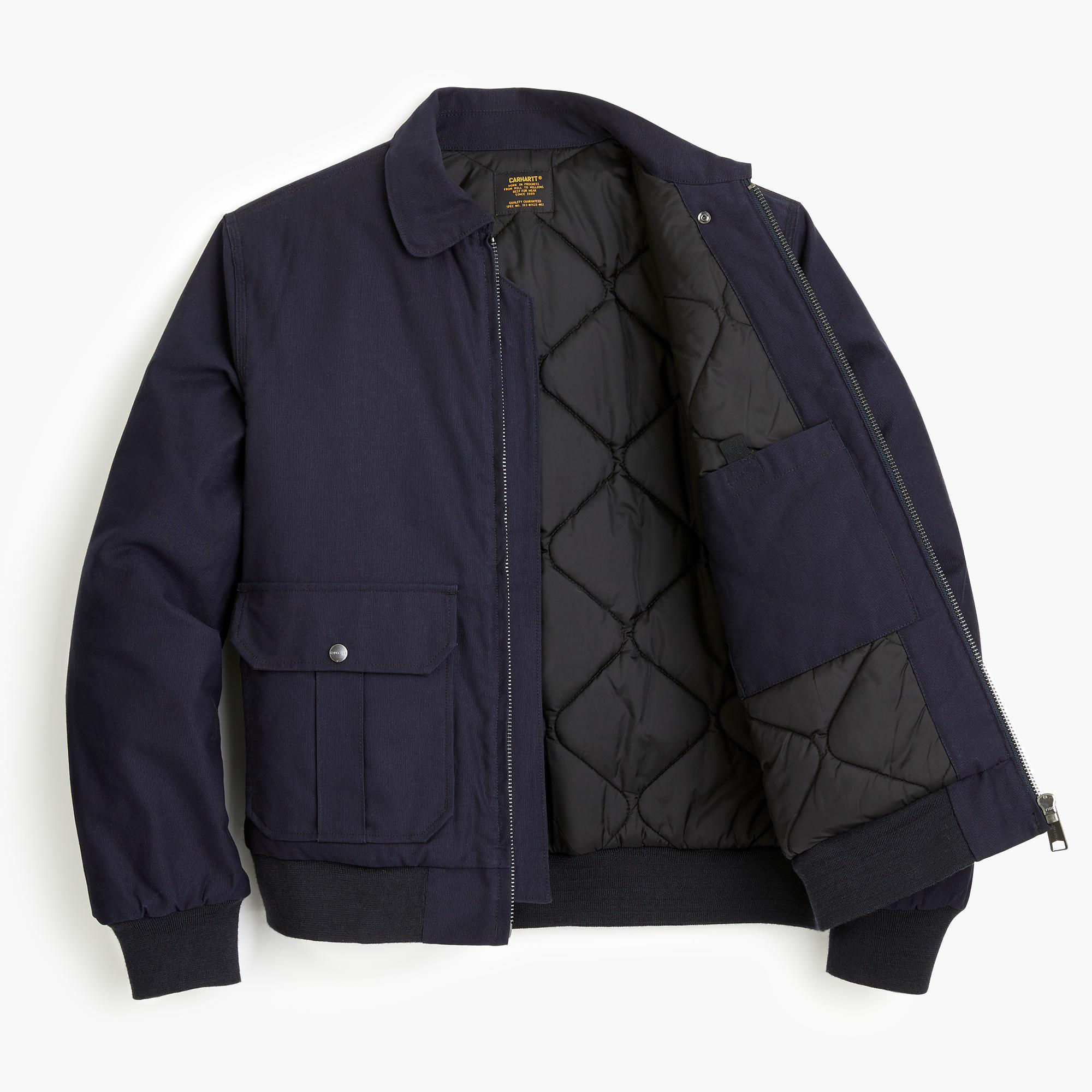 j crew carhartt jacket