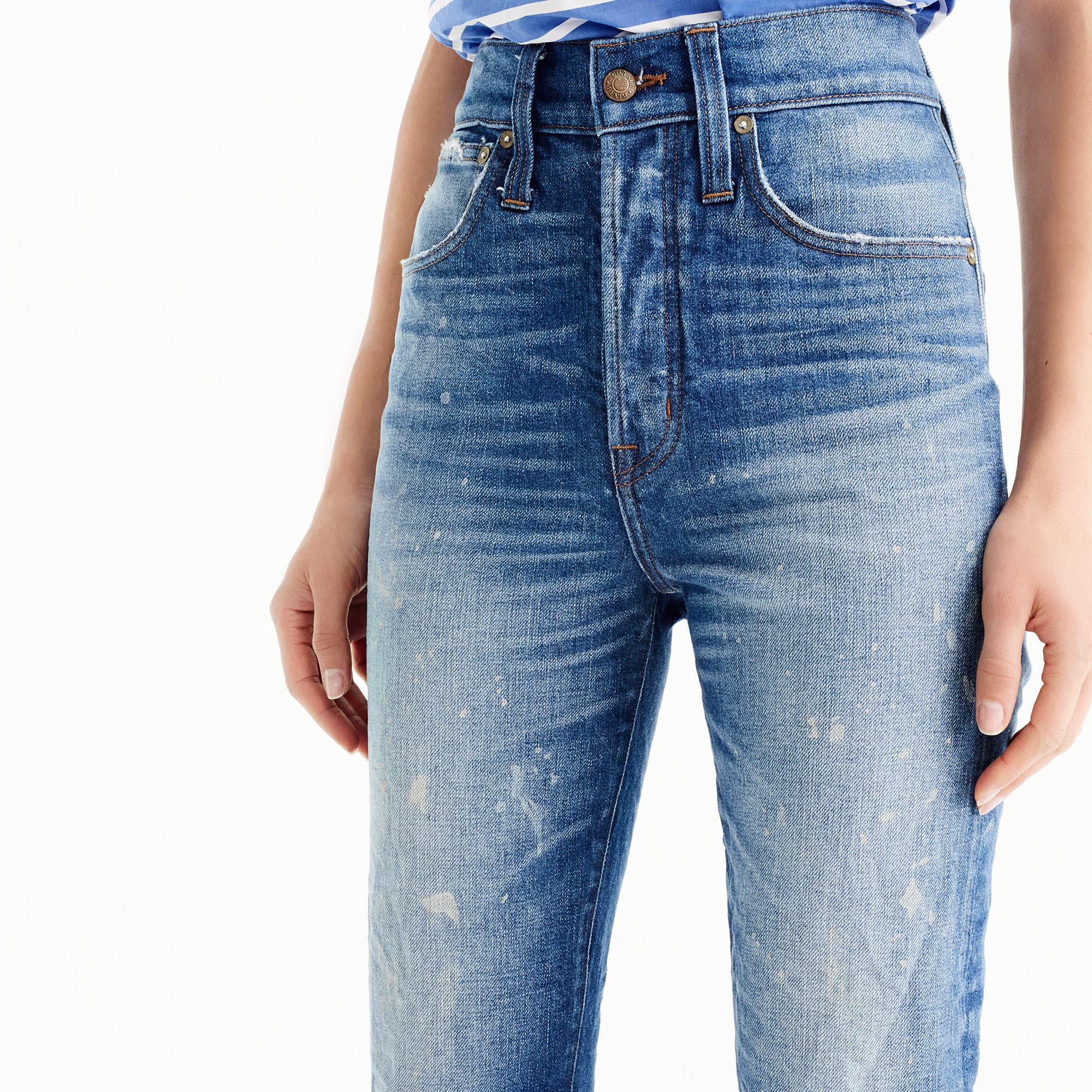 J.Crew Denim Point Sur Cropped High 