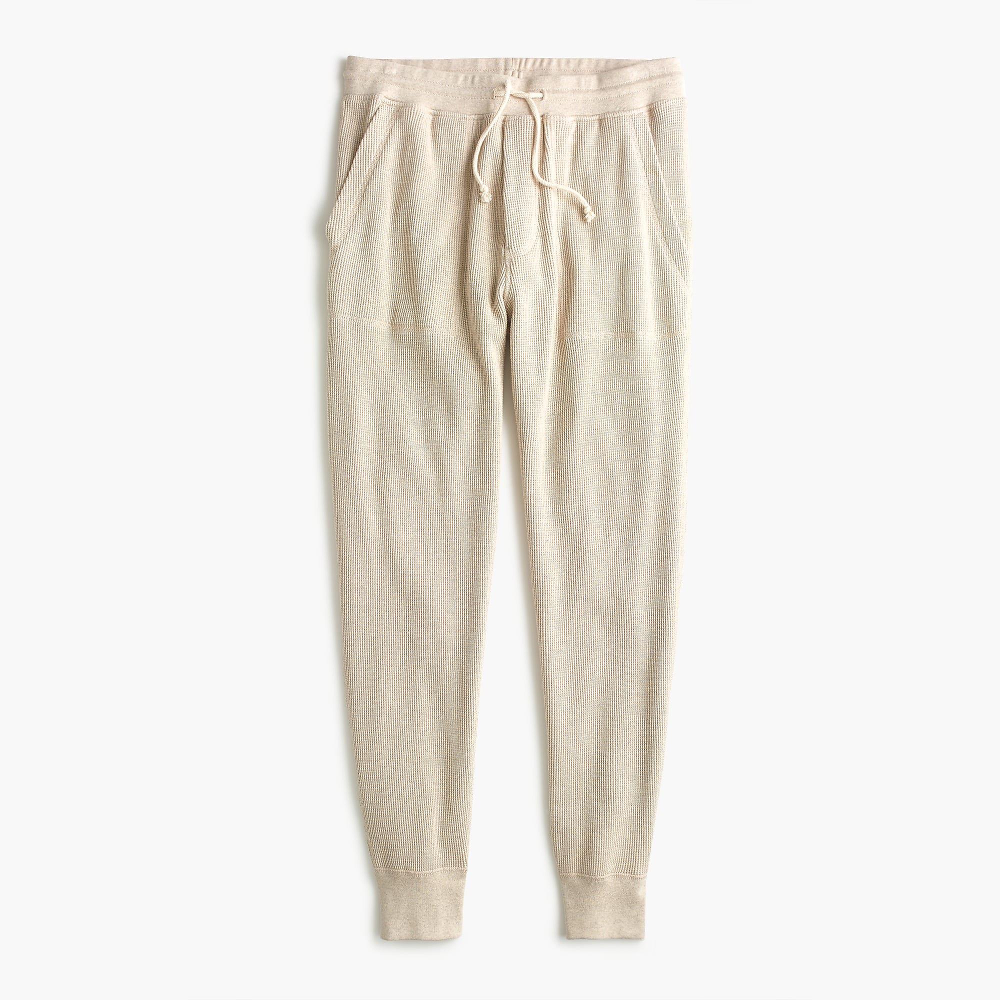 J.Crew Waffle-knit Thermal Lounge Pant in Natural for Men