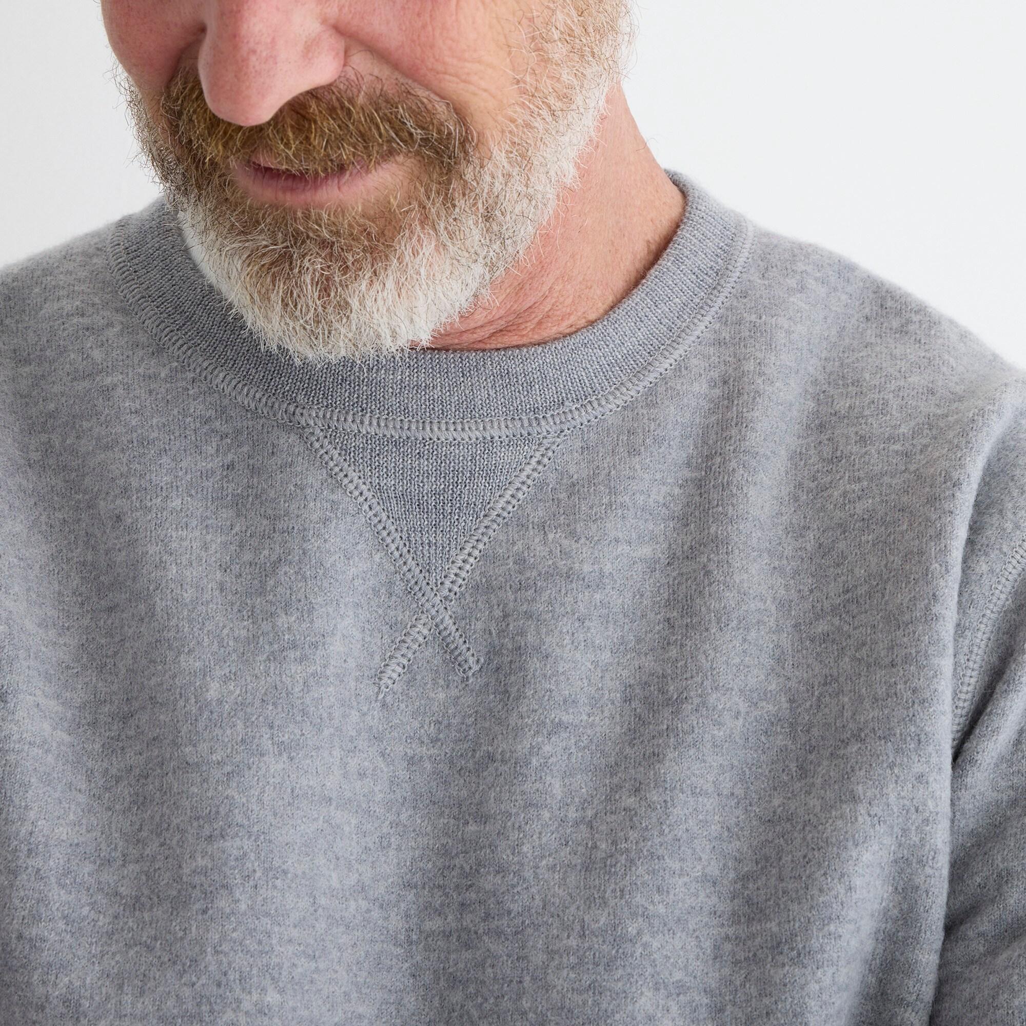 J.Crew Wallace u0026 Barnes Boiled Merino Wool Crewneck Sweatshirt in Gray for  Men | Lyst