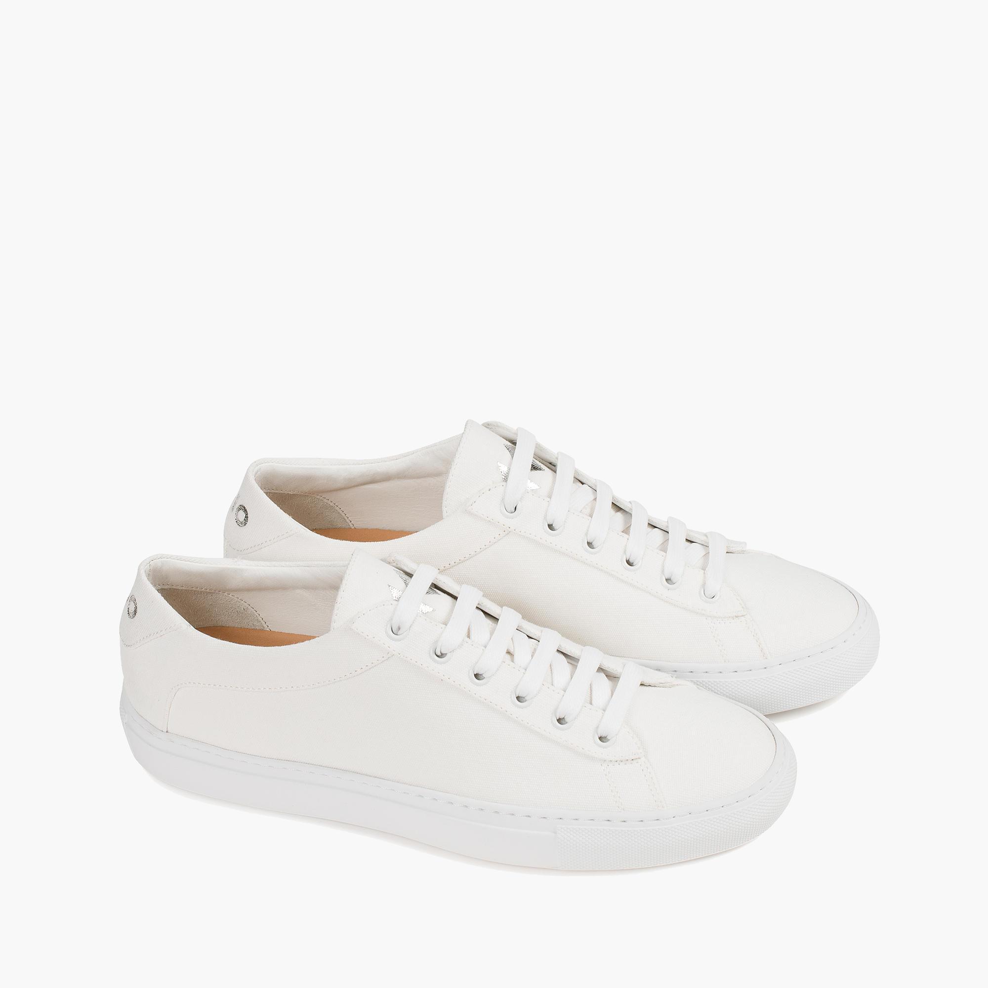 koio capri bianco canvas sneakers