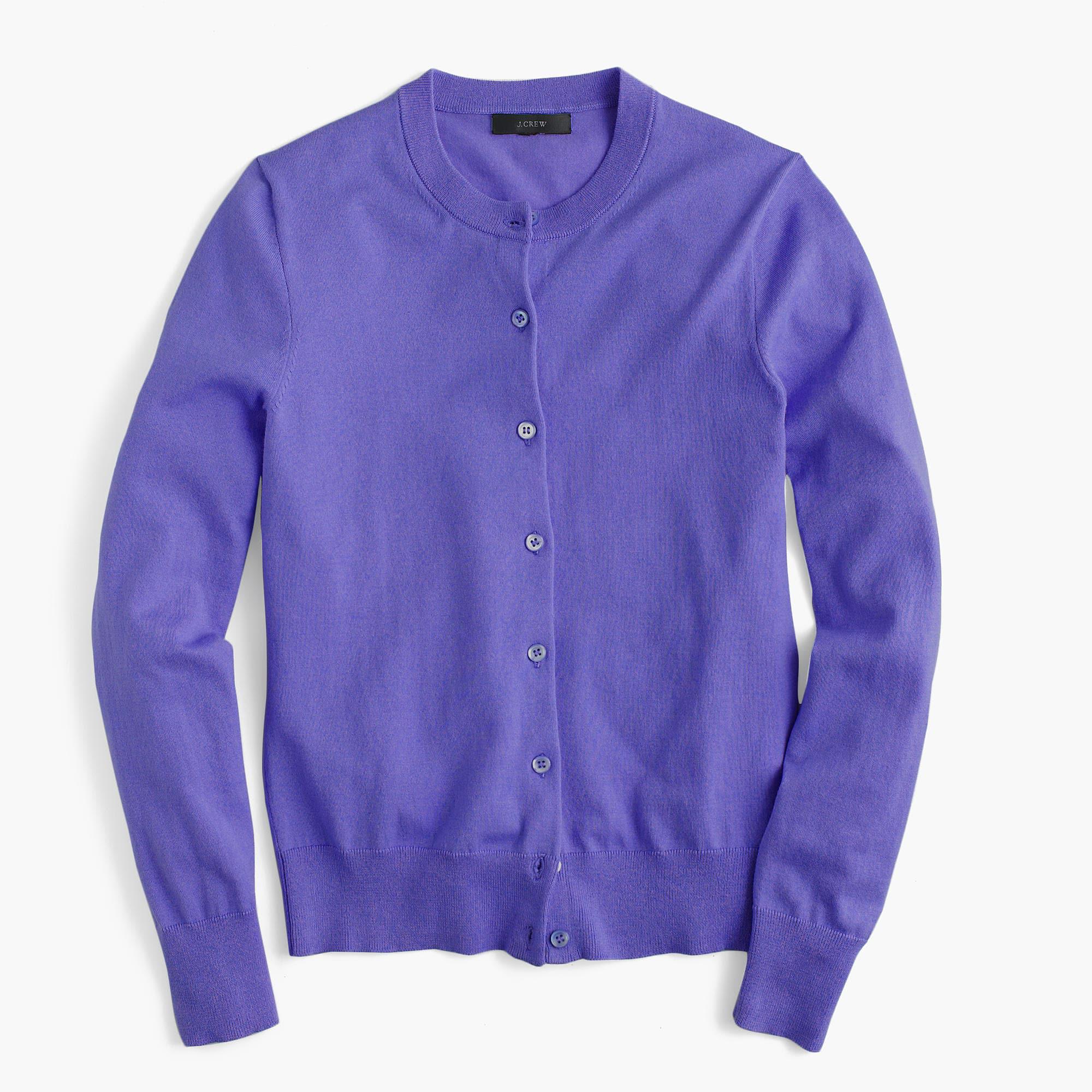 dark purple cardigan sweater