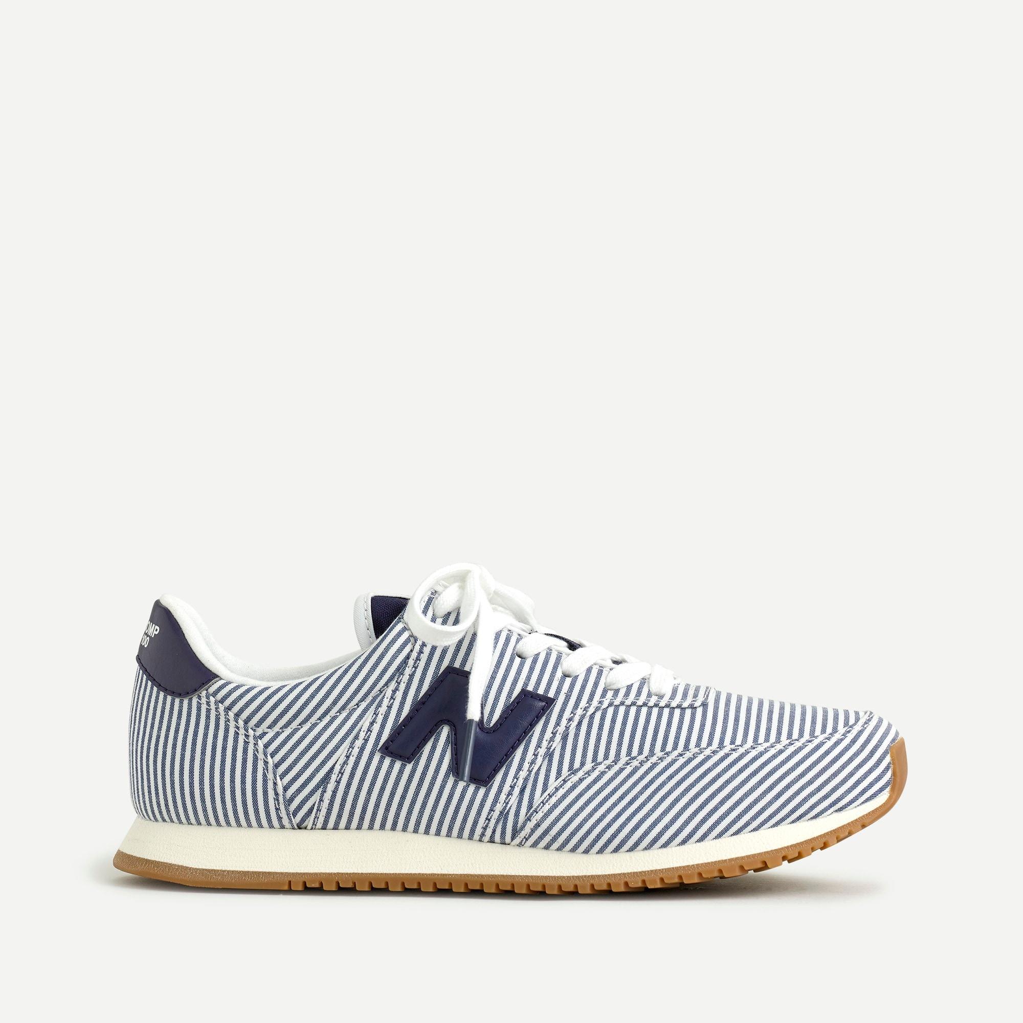 new balance striped shoes