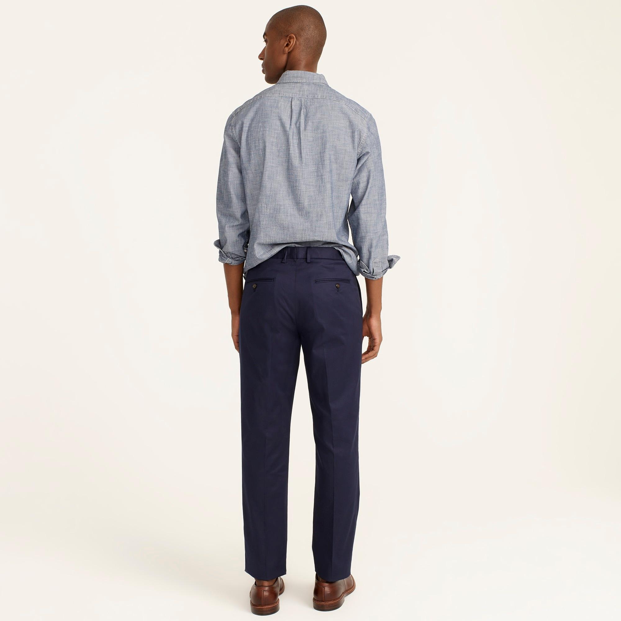 J.Crew Bowery Classic-fit Dress Pant In Stretch Chino in Blue for