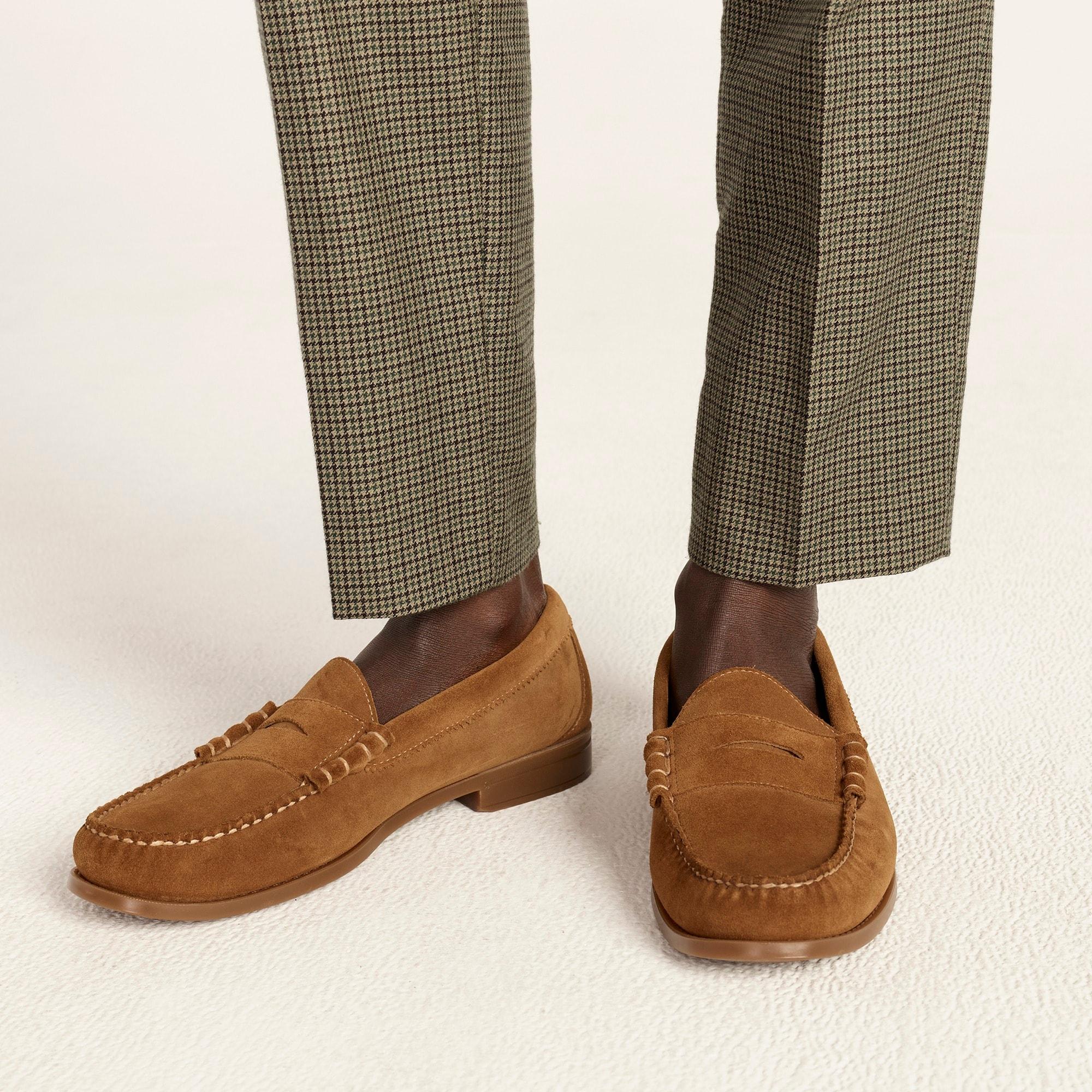 J.Crew Camden Loafers English Suede in Men | Lyst