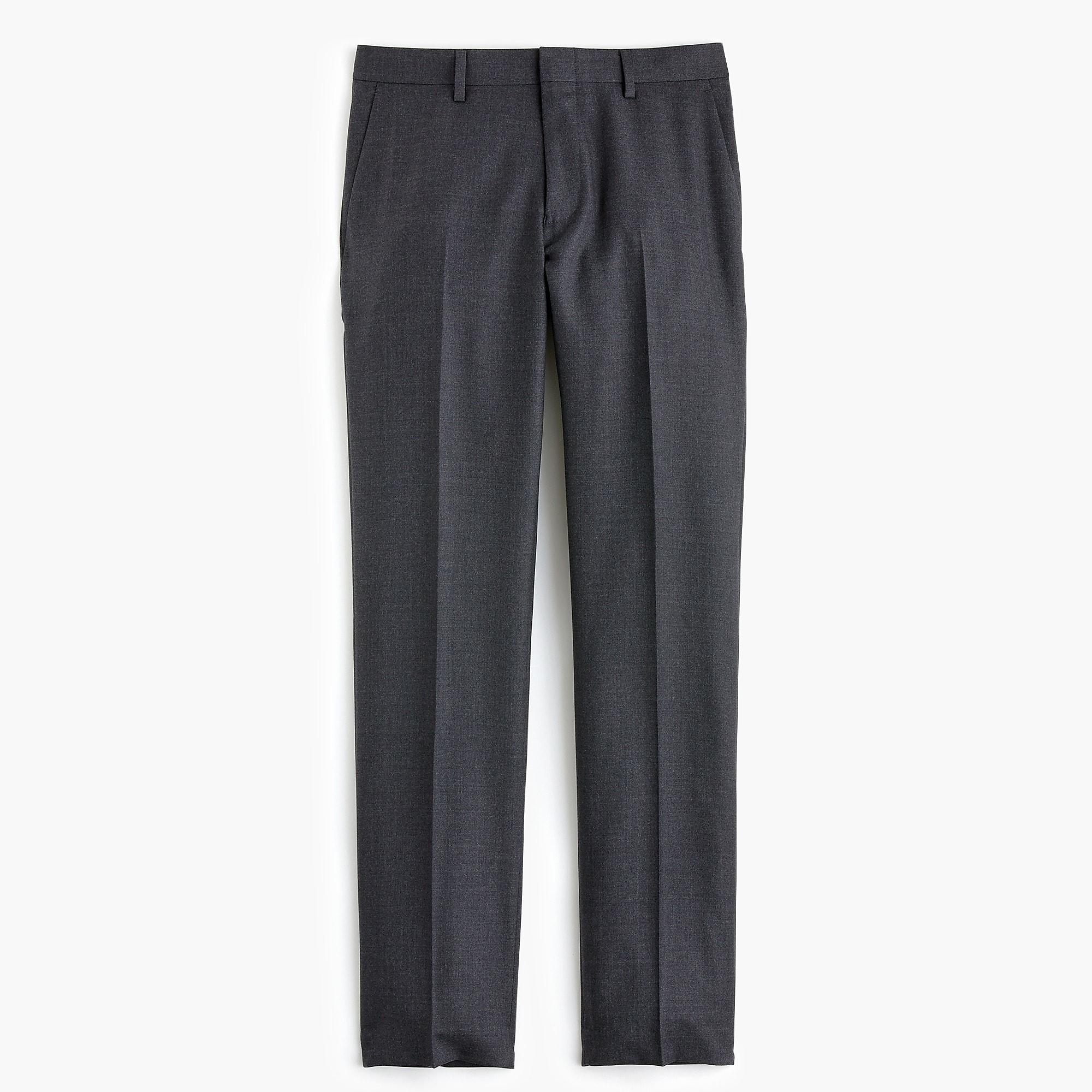 J.Crew Ludlow Slim-fit Suit Pant In American Wool in Charcoal (Gray ...