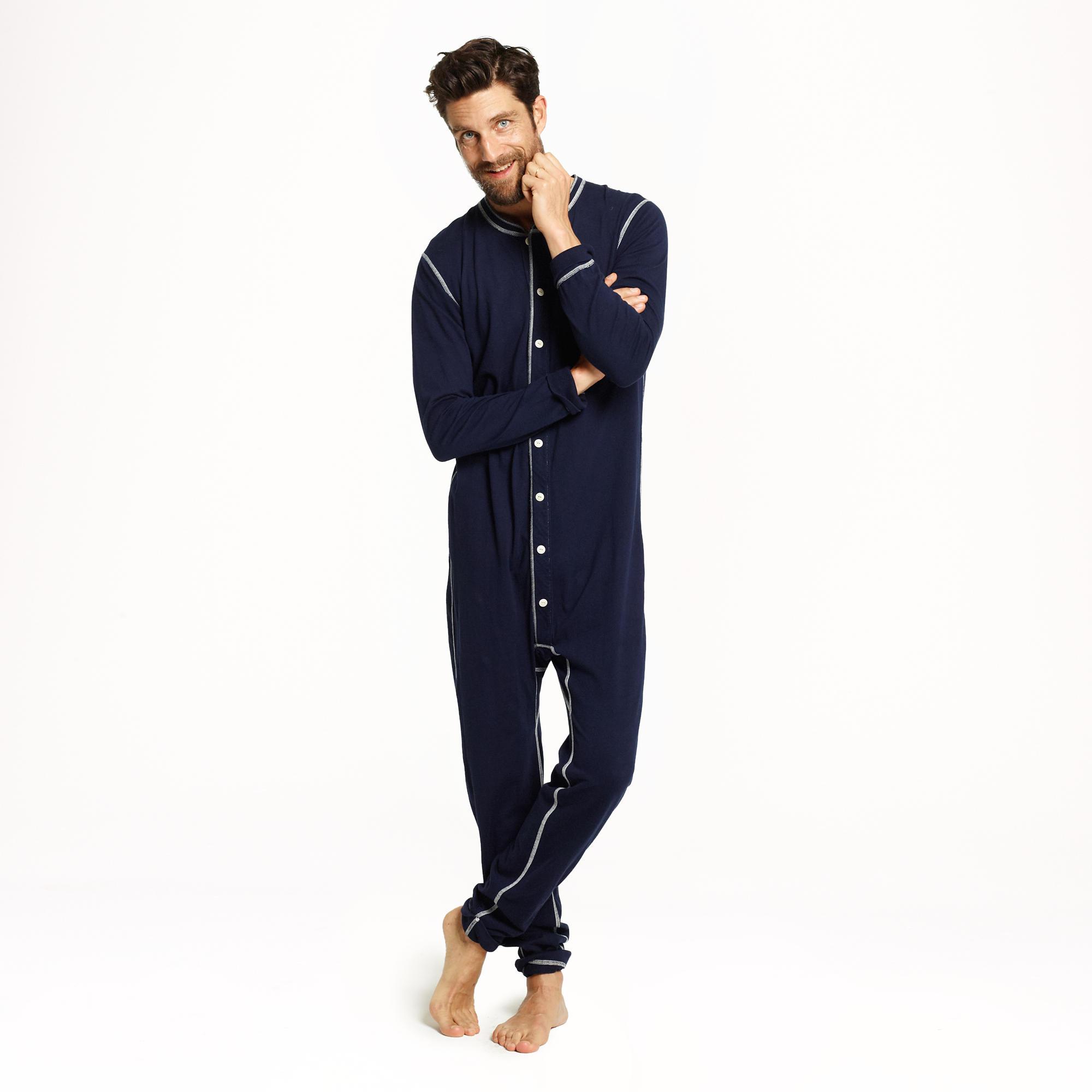 j crew men's union suit