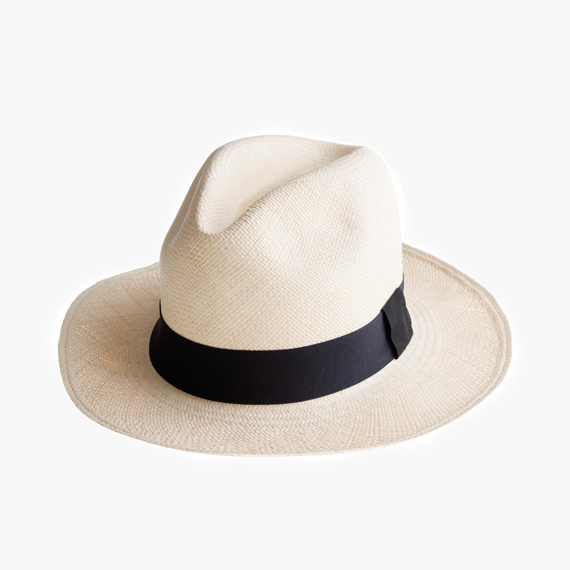 J.Crew Cotton Panama Hat in Natural | Lyst