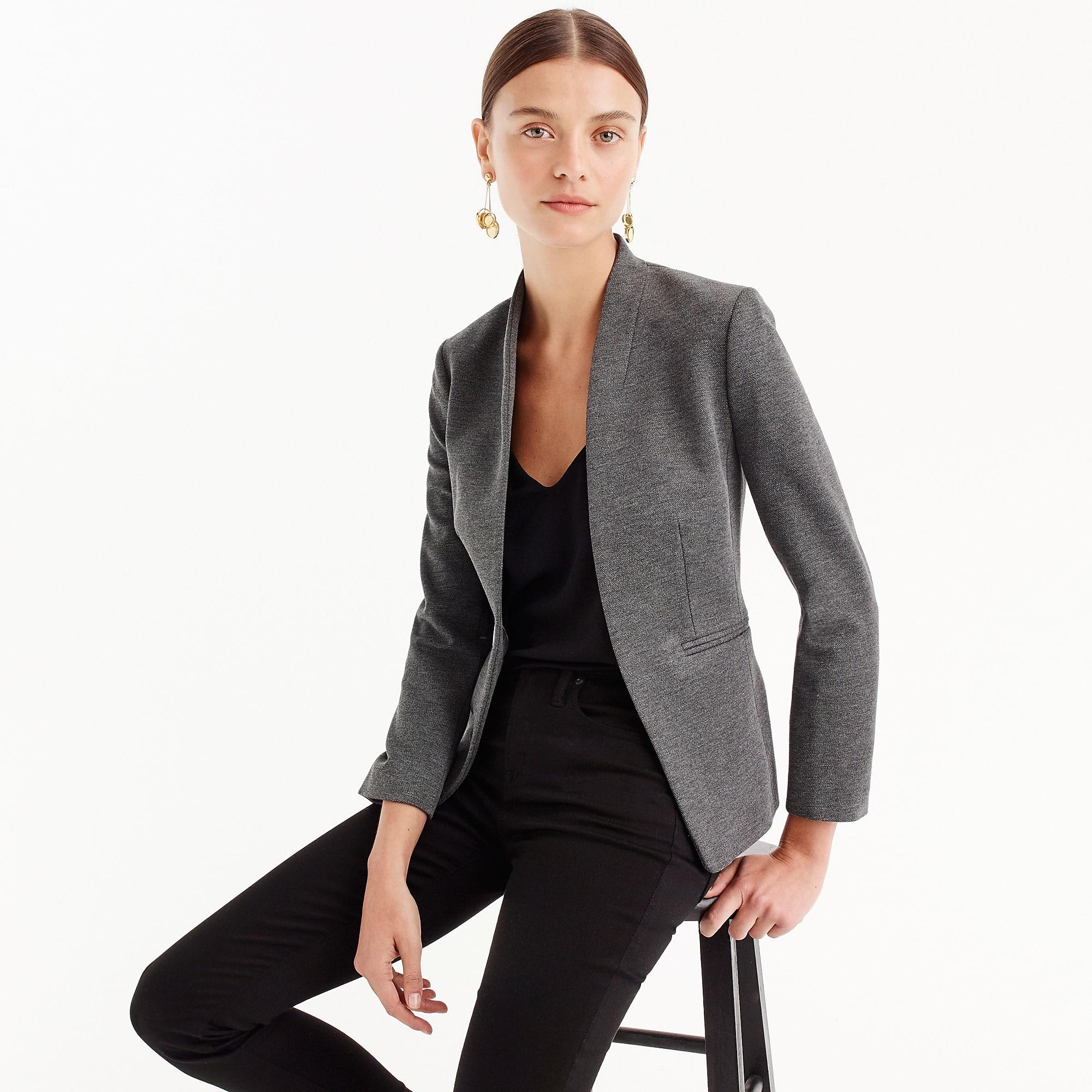J.Crew Synthetic Petite Goingout Blazer In Stretch Twill Lyst