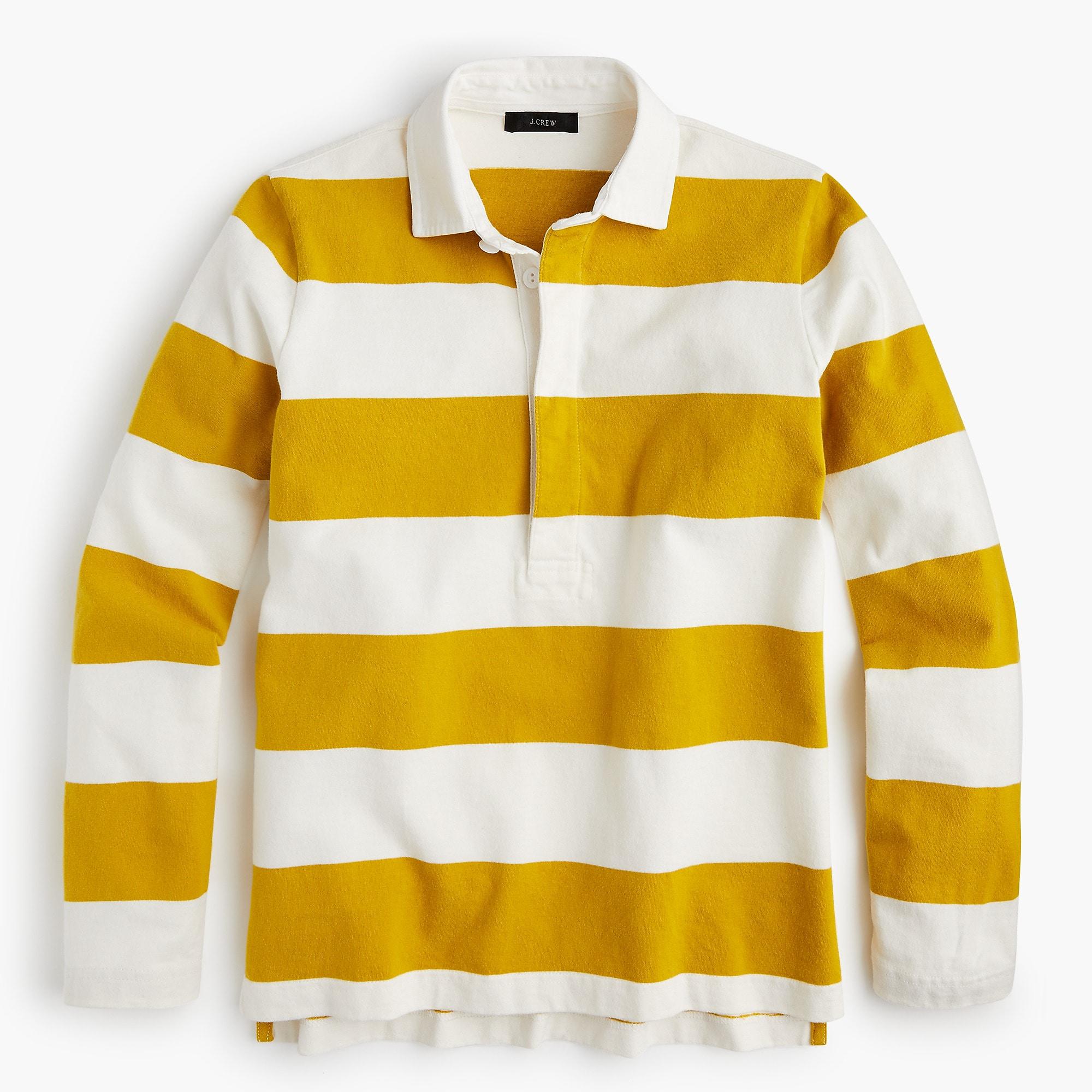 J.Crew Cotton Women's 1984 Rugby Shirt In Stripe in Yellow | Lyst