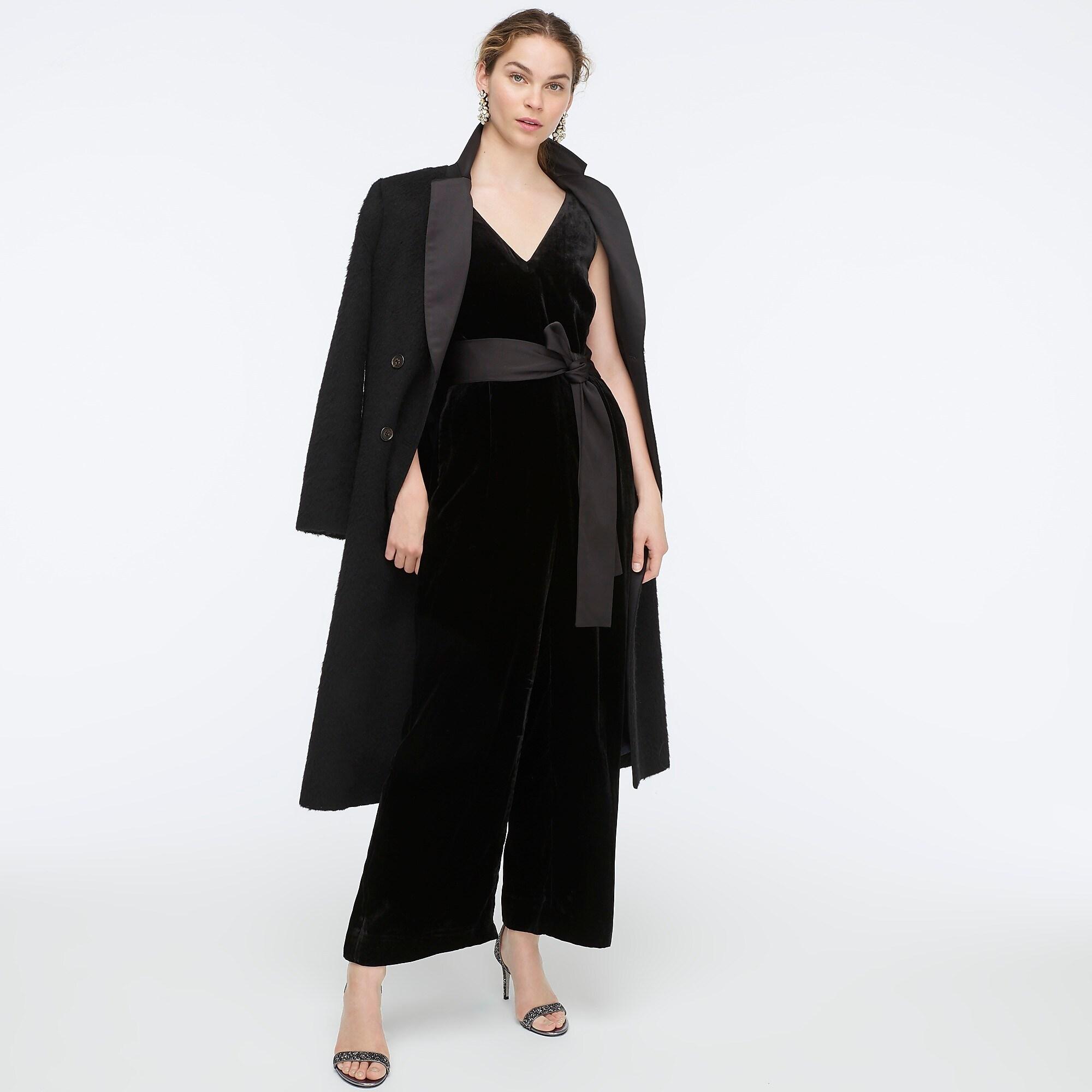 velvet jumpsuit j crew