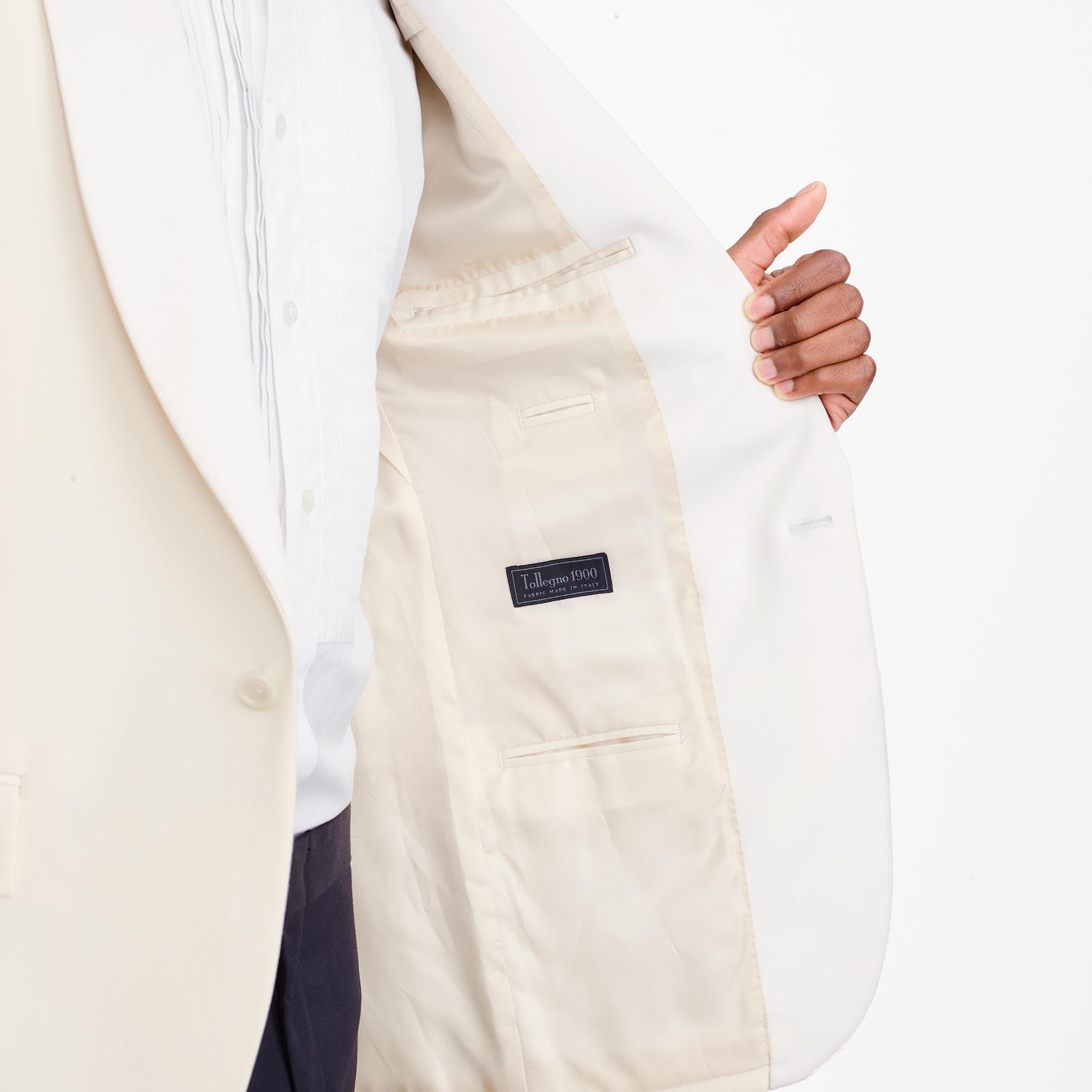 J.crew Ludlow Dinner Jacket In Italian Wool in White for Men Lyst