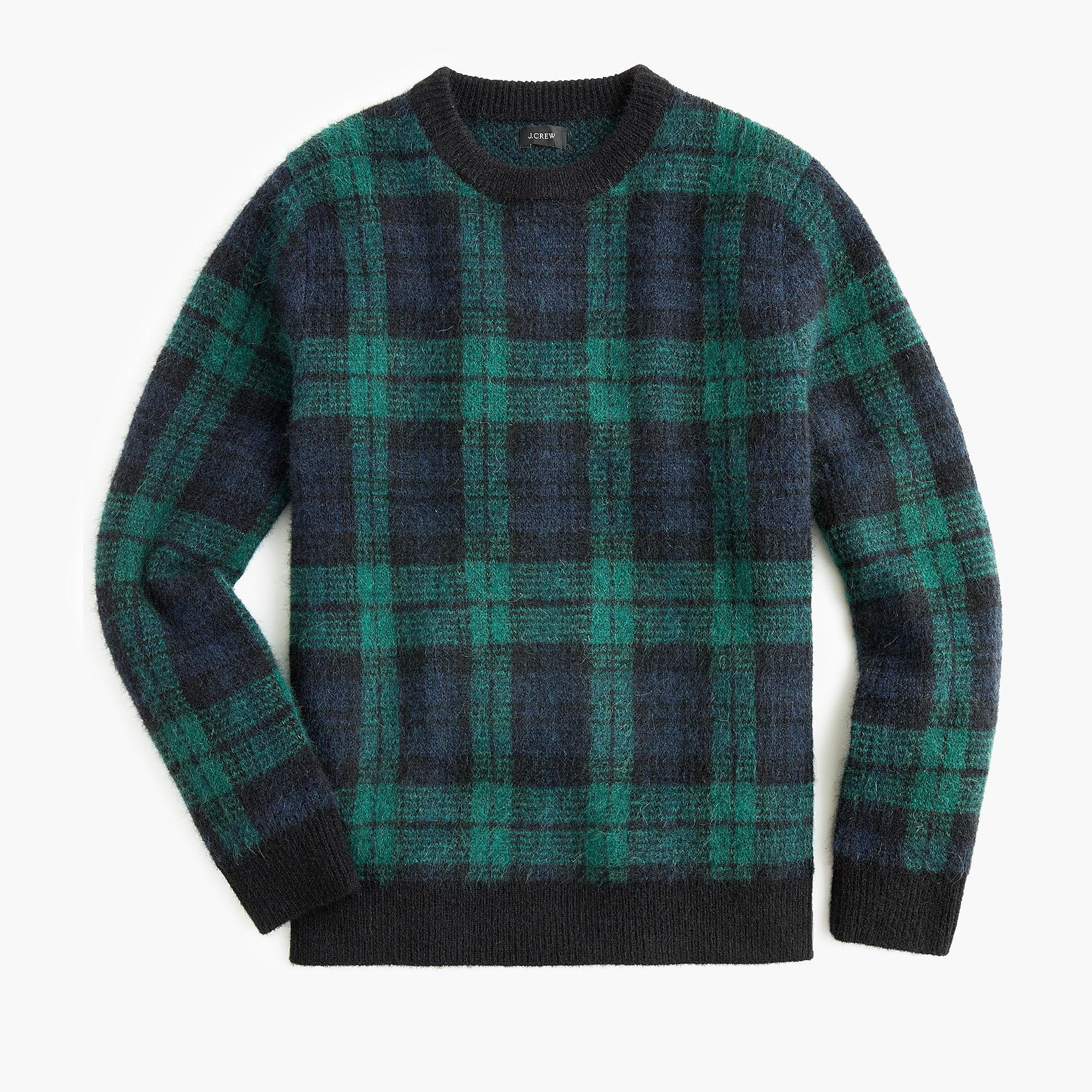 Blackwatch plaid sweater Clearance