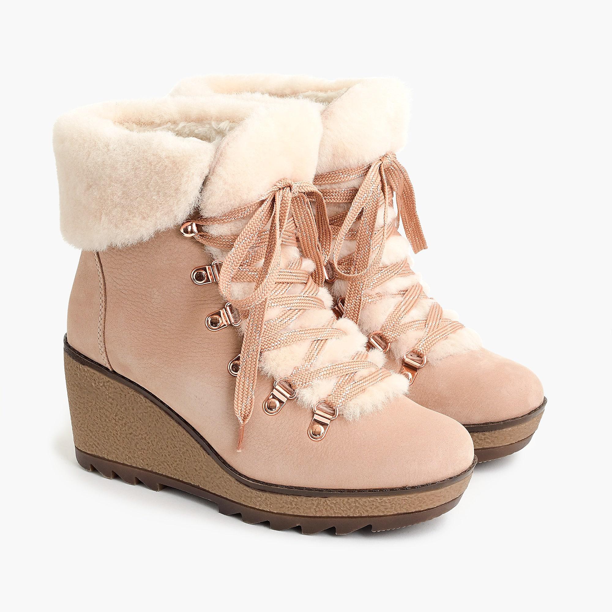 nordic wedge boots