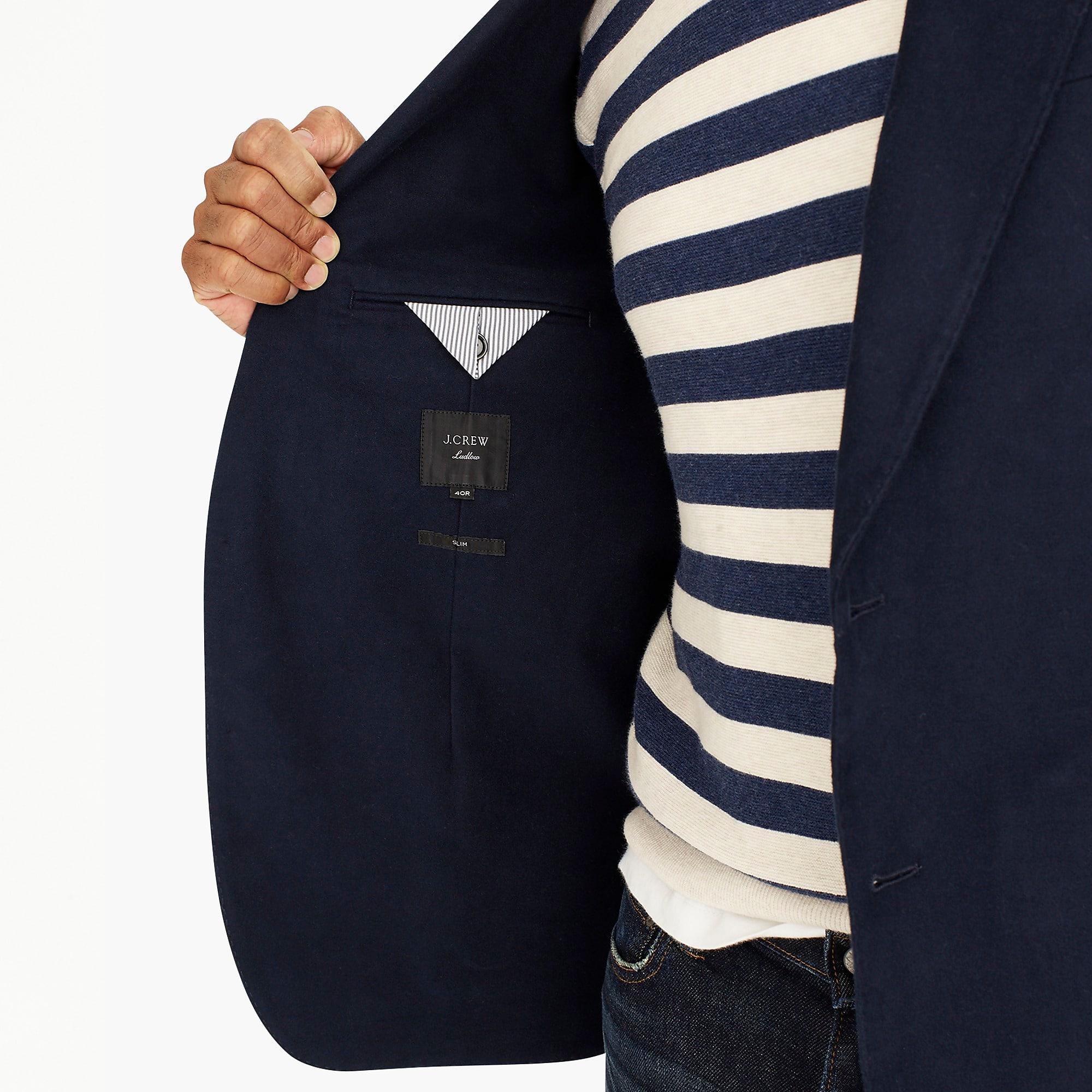j crew moleskin blazer