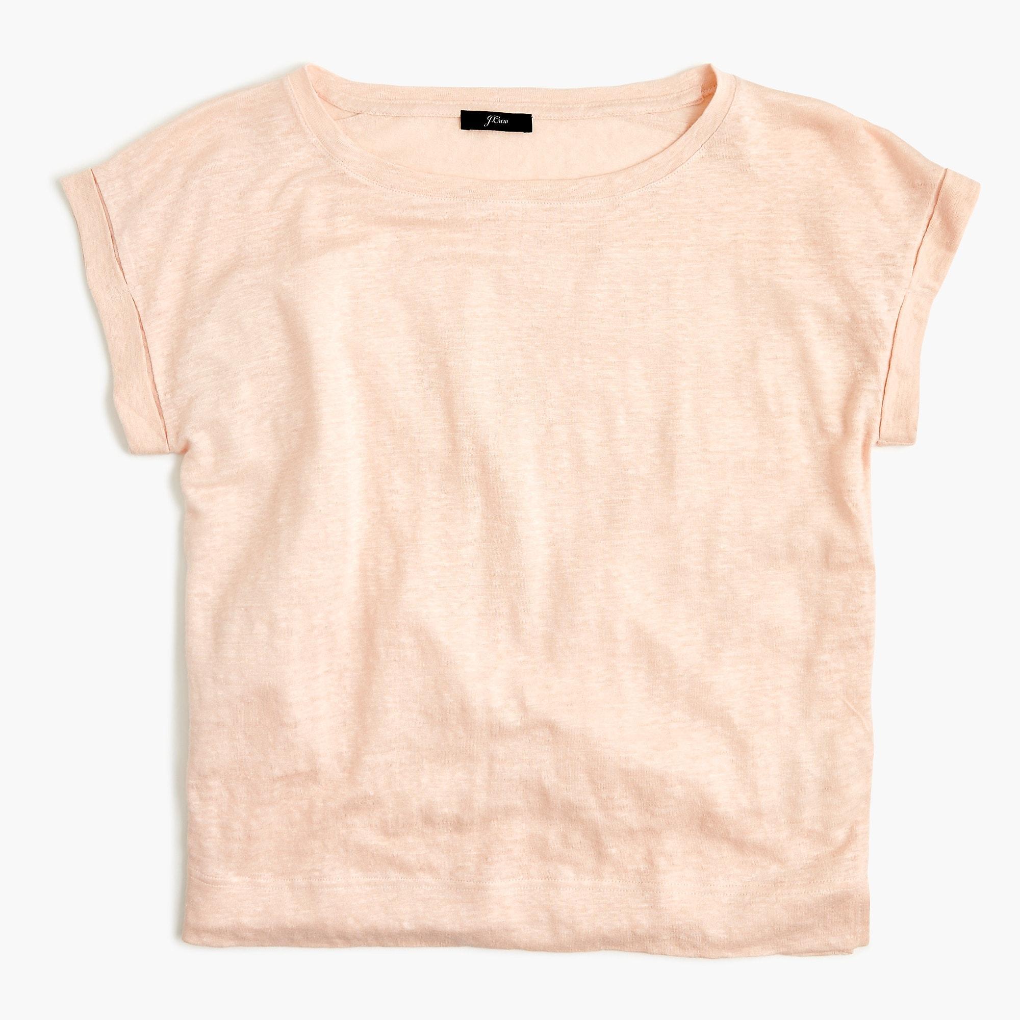 roll cuff t shirt