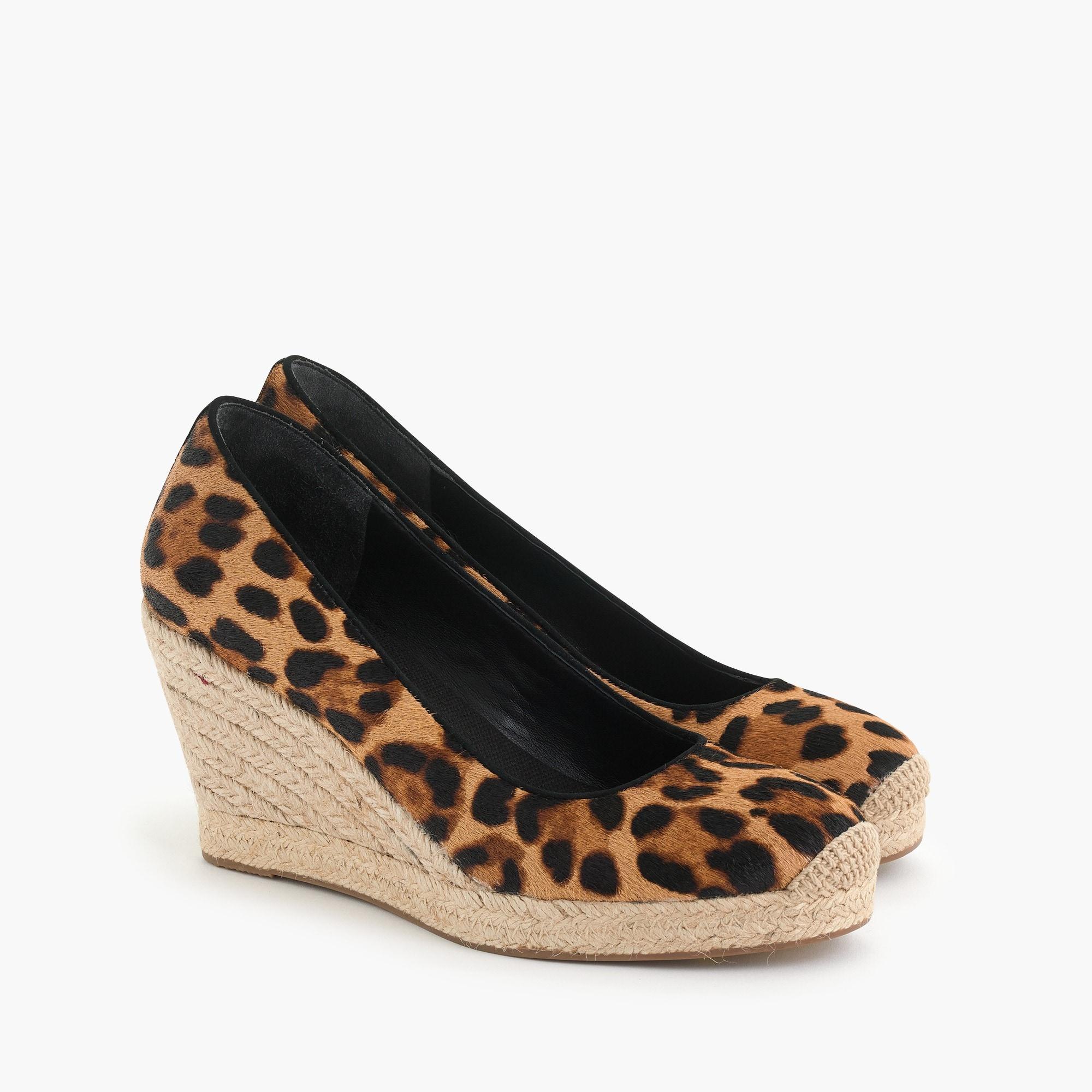 j crew leopard espadrilles