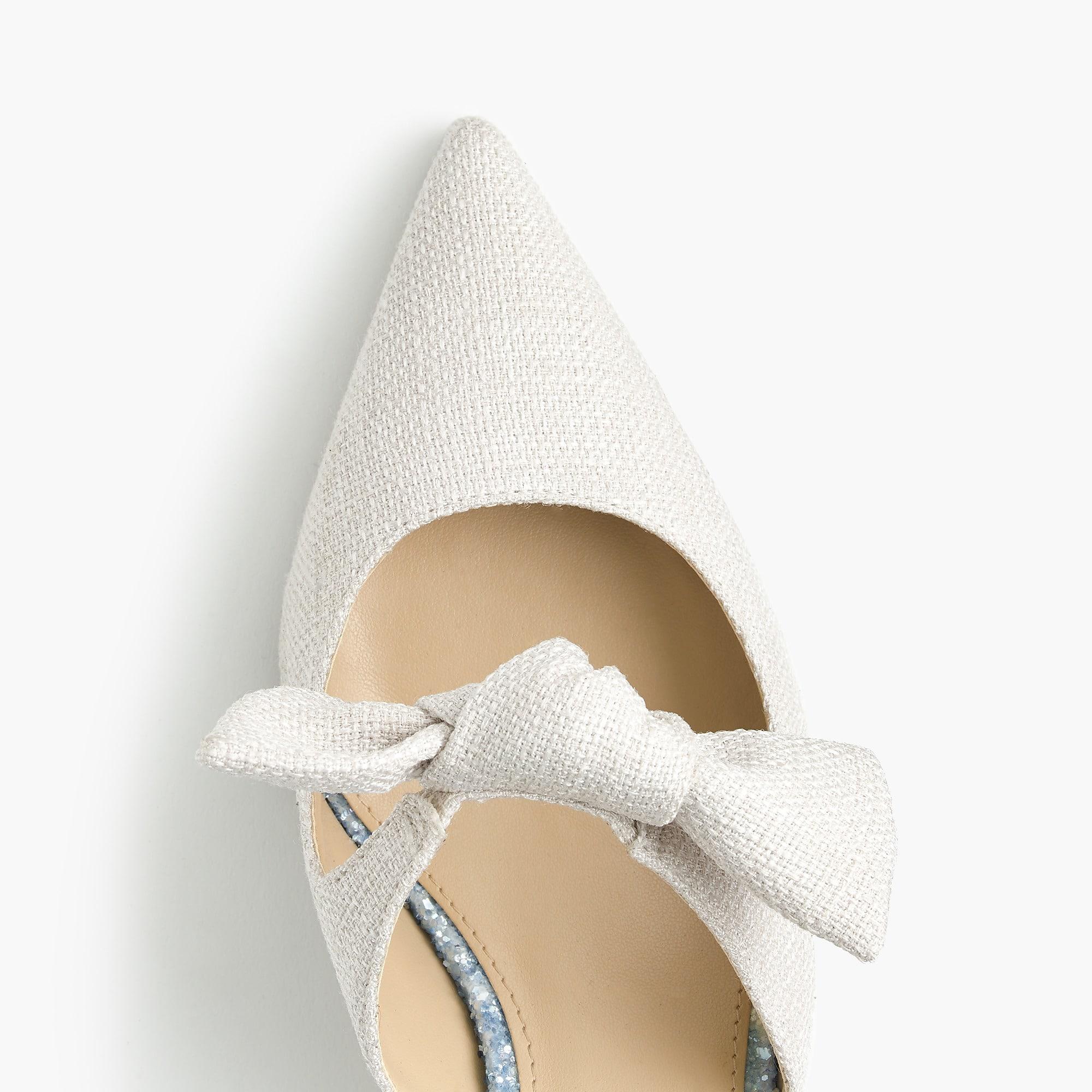 j crew glitter heels