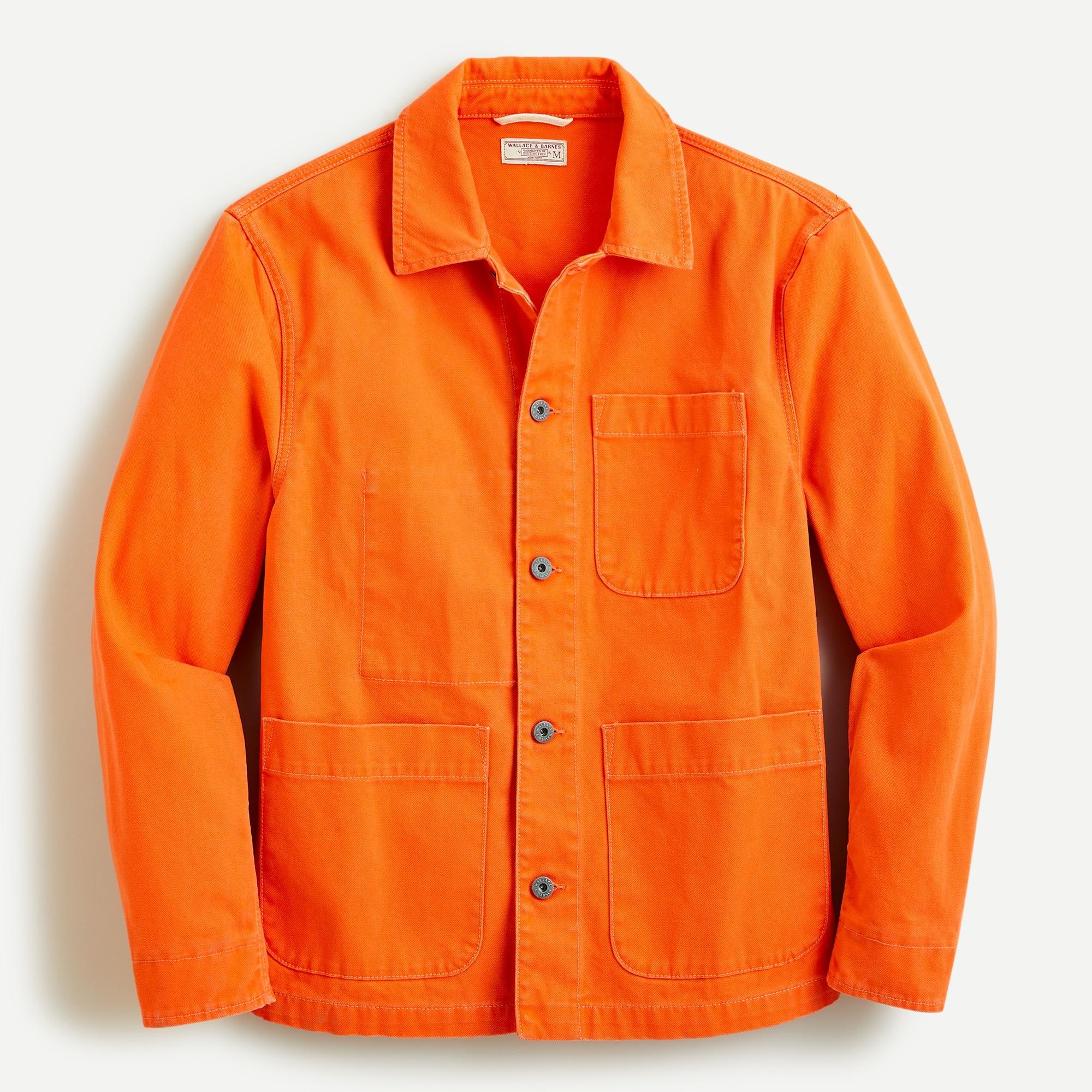 Orange canvas jacket discount
