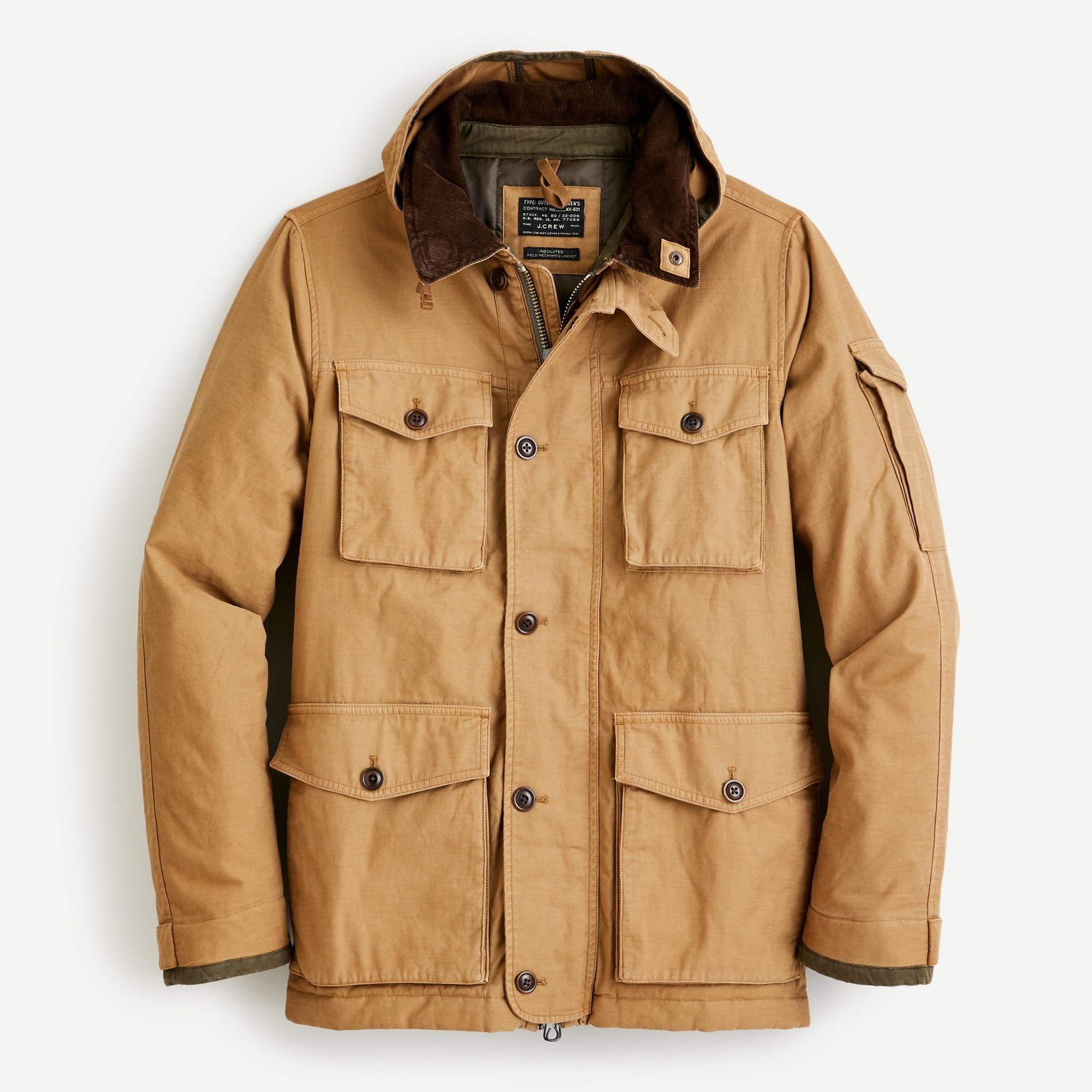 J.Crew Cotton Insulated Field Mechanic Jacket for Men - Lyst