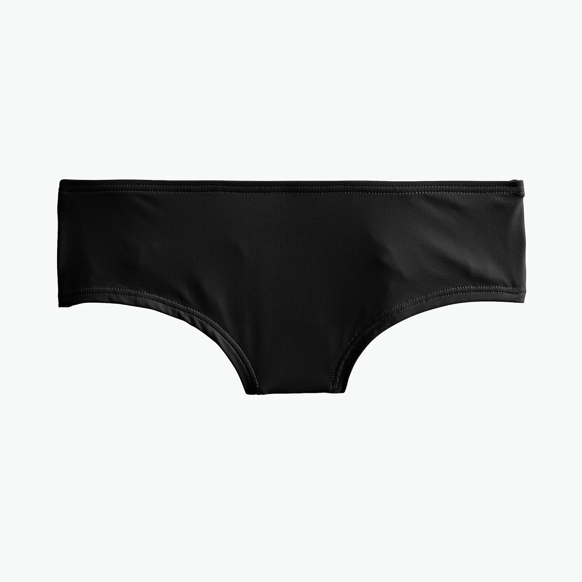 J.Crew Synthetic Boy Short Bikini Bottom in Black Lyst