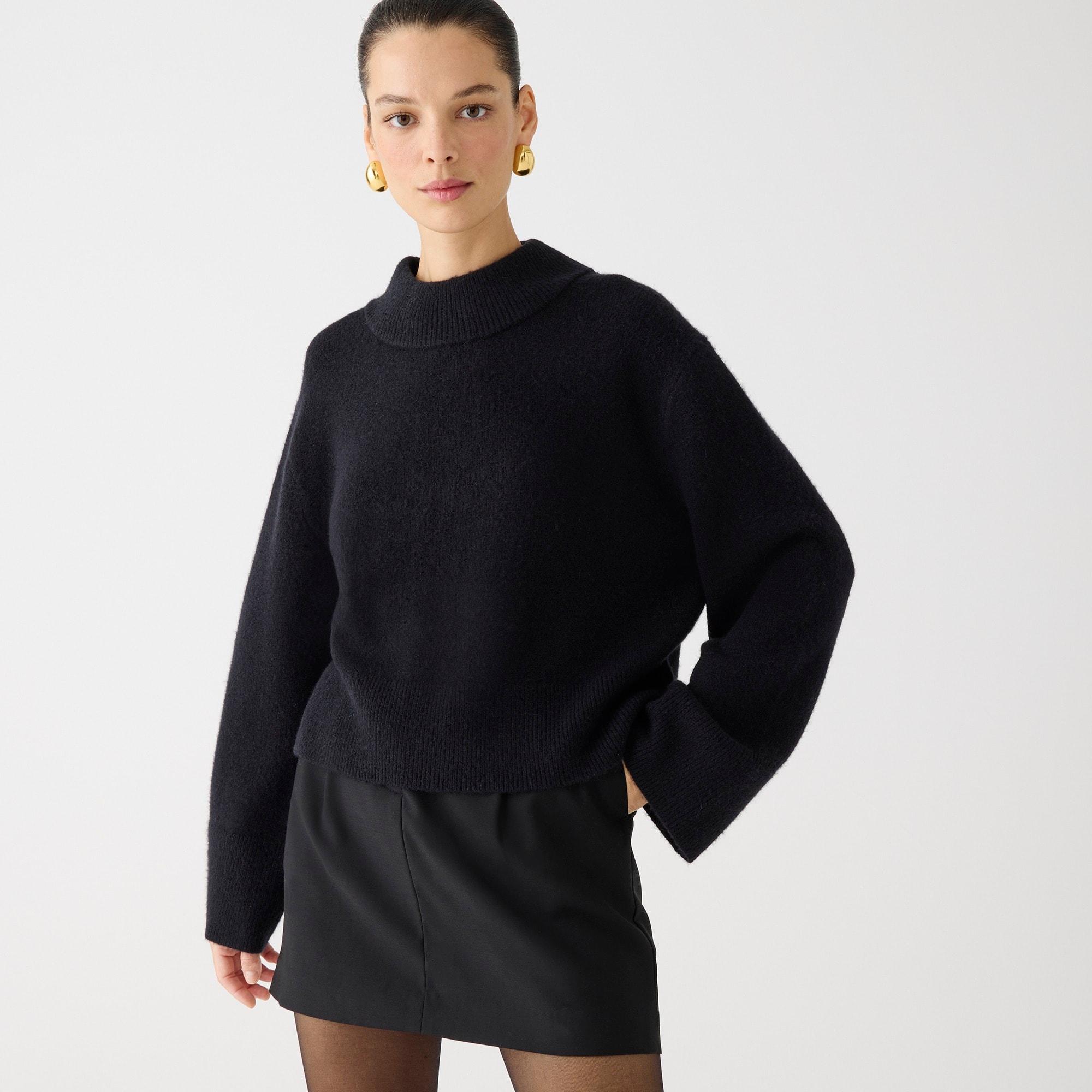 Crewneck sweater in store supersoft wool blend