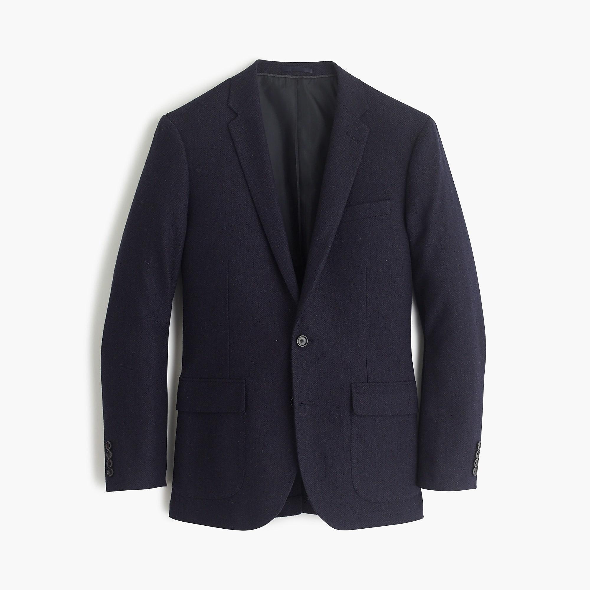 J.Crew Ludlow Blazer In English Tweed in Deep Navy (Blue) for Men - Lyst